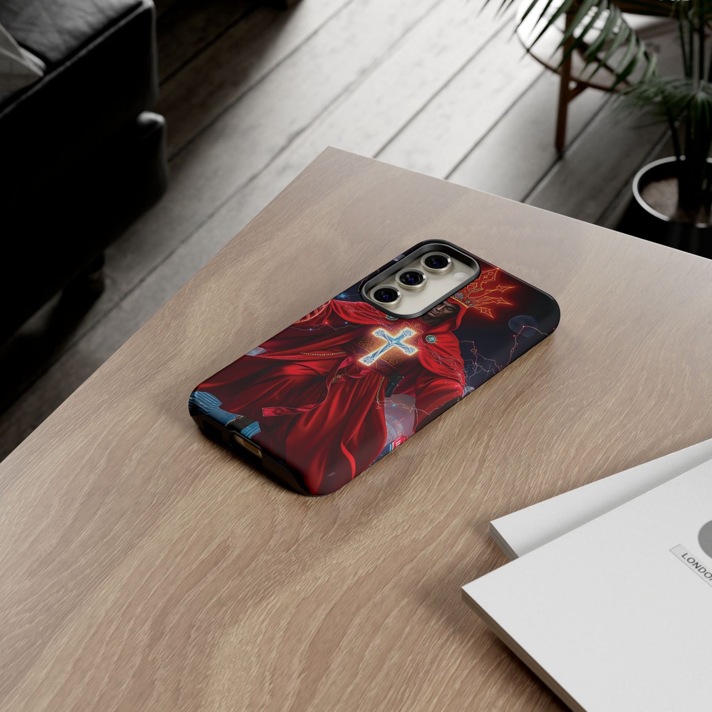The Codex Cardinal – The Hidden Protocol Phone Case