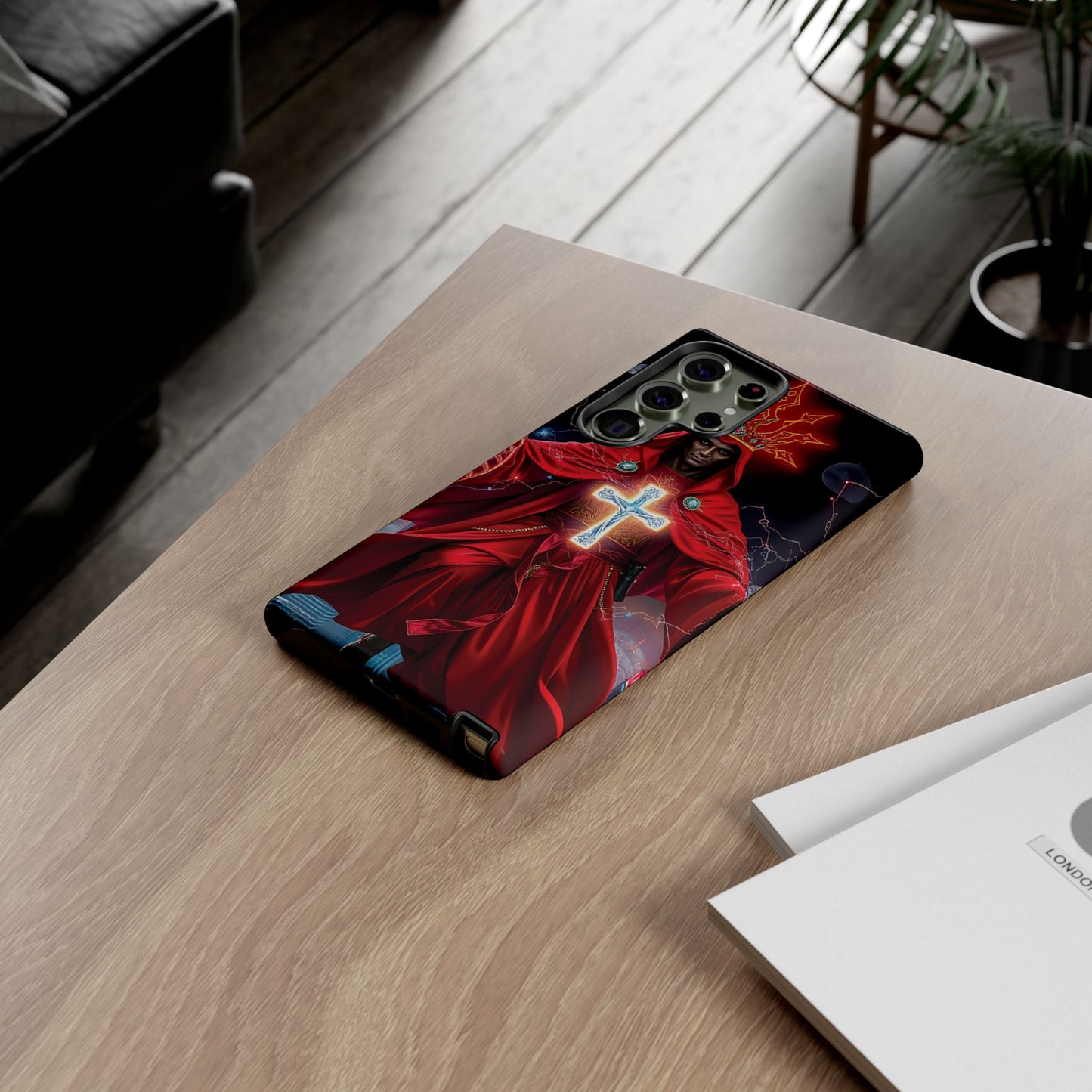 The Codex Cardinal – The Hidden Protocol Phone Case