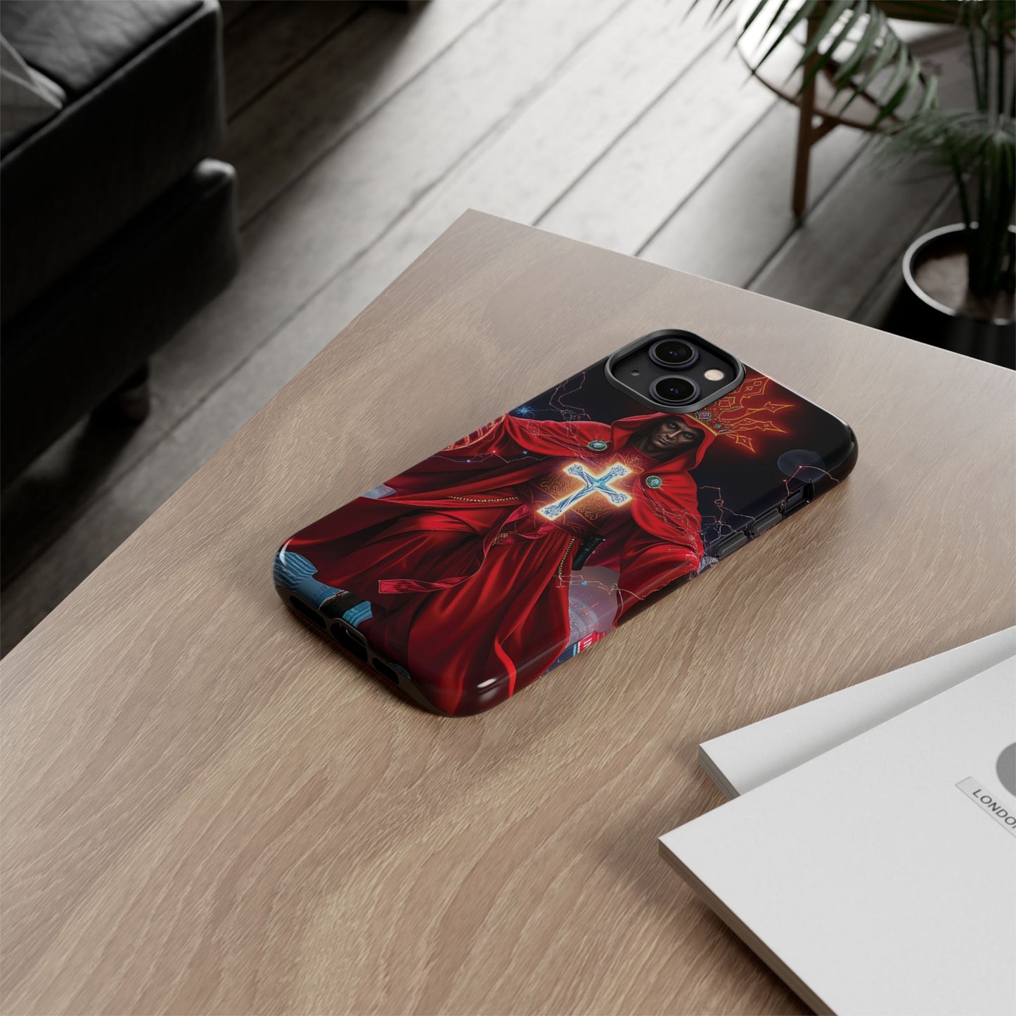 The Codex Cardinal – The Hidden Protocol Phone Case