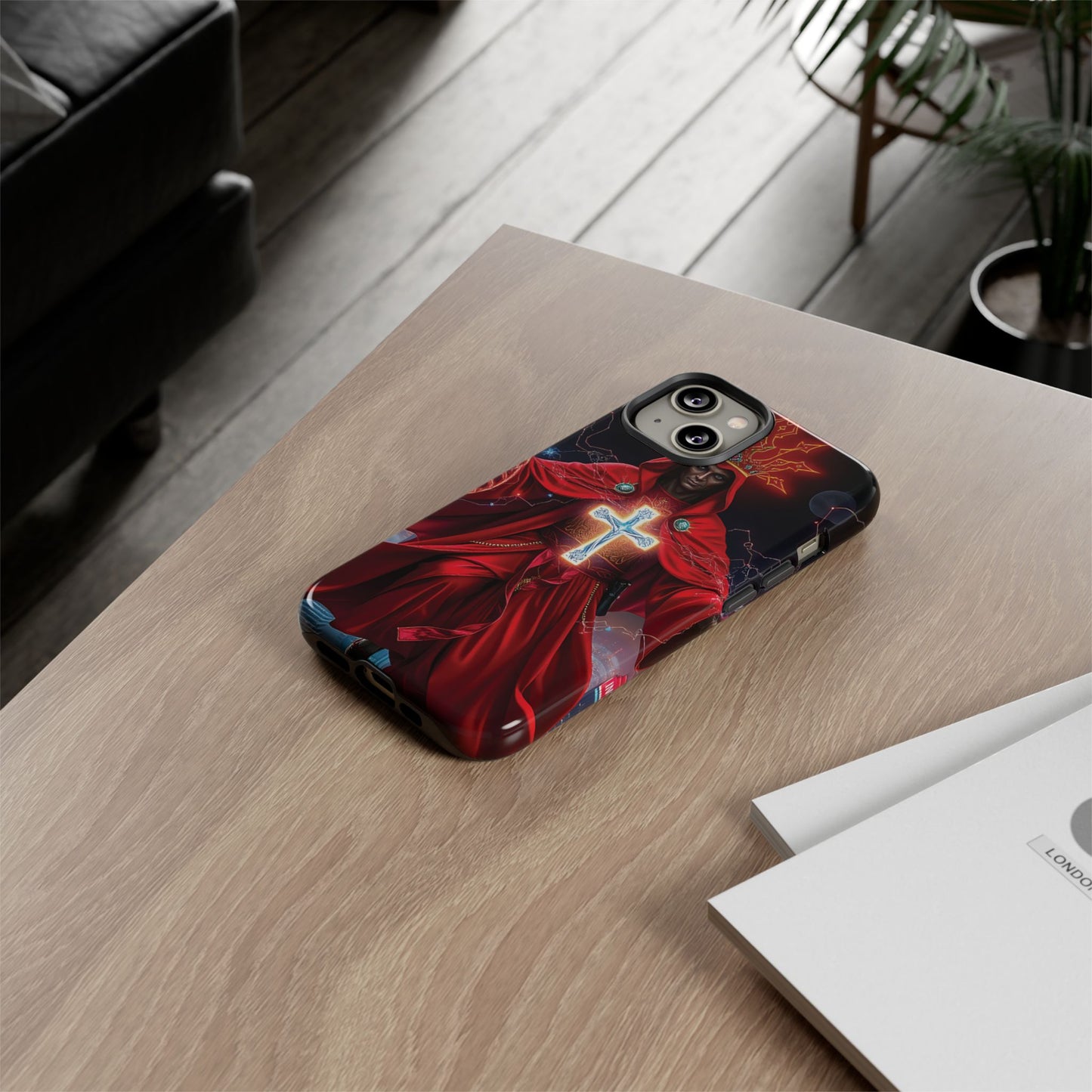 The Codex Cardinal – The Hidden Protocol Phone Case