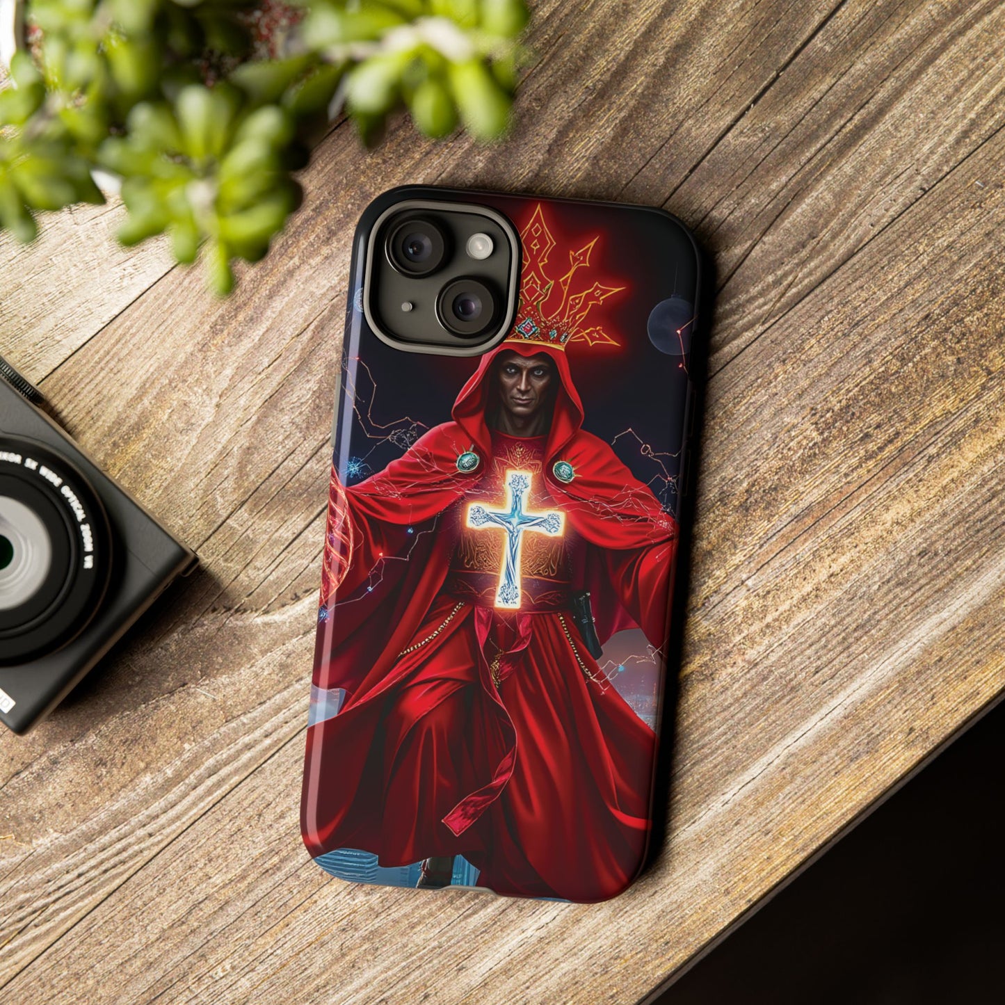 The Codex Cardinal – The Hidden Protocol Phone Case