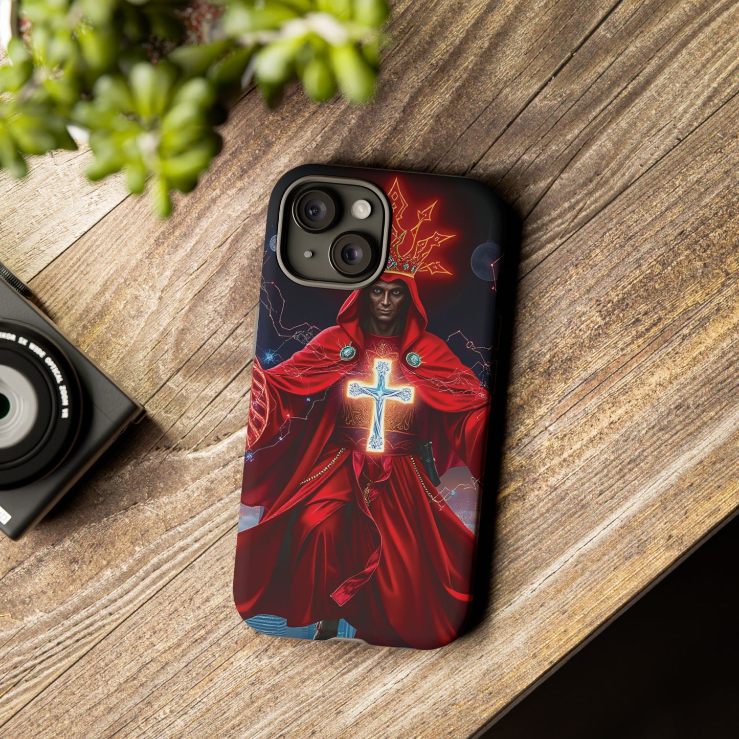 The Codex Cardinal – The Hidden Protocol Phone Case