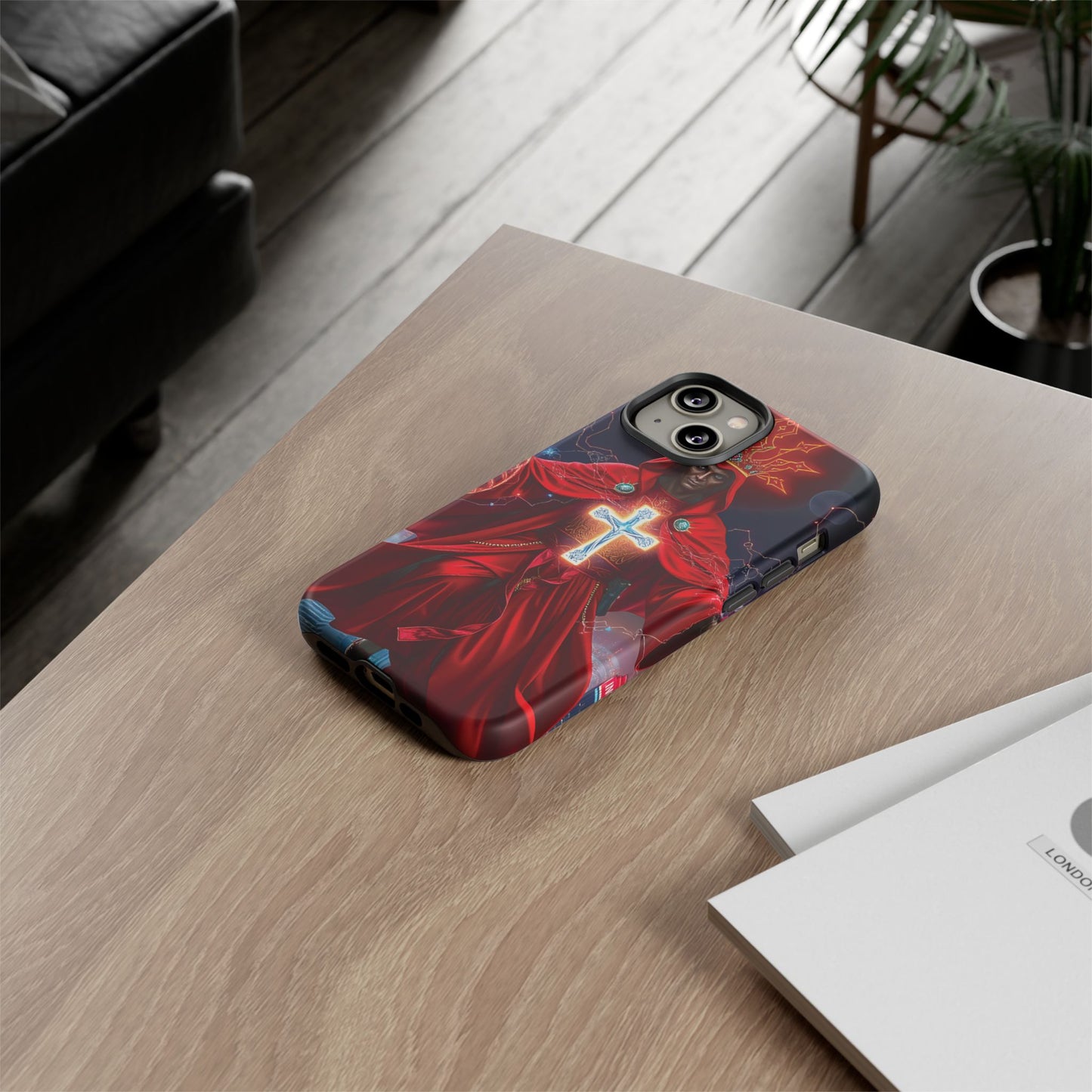 The Codex Cardinal – The Hidden Protocol Phone Case