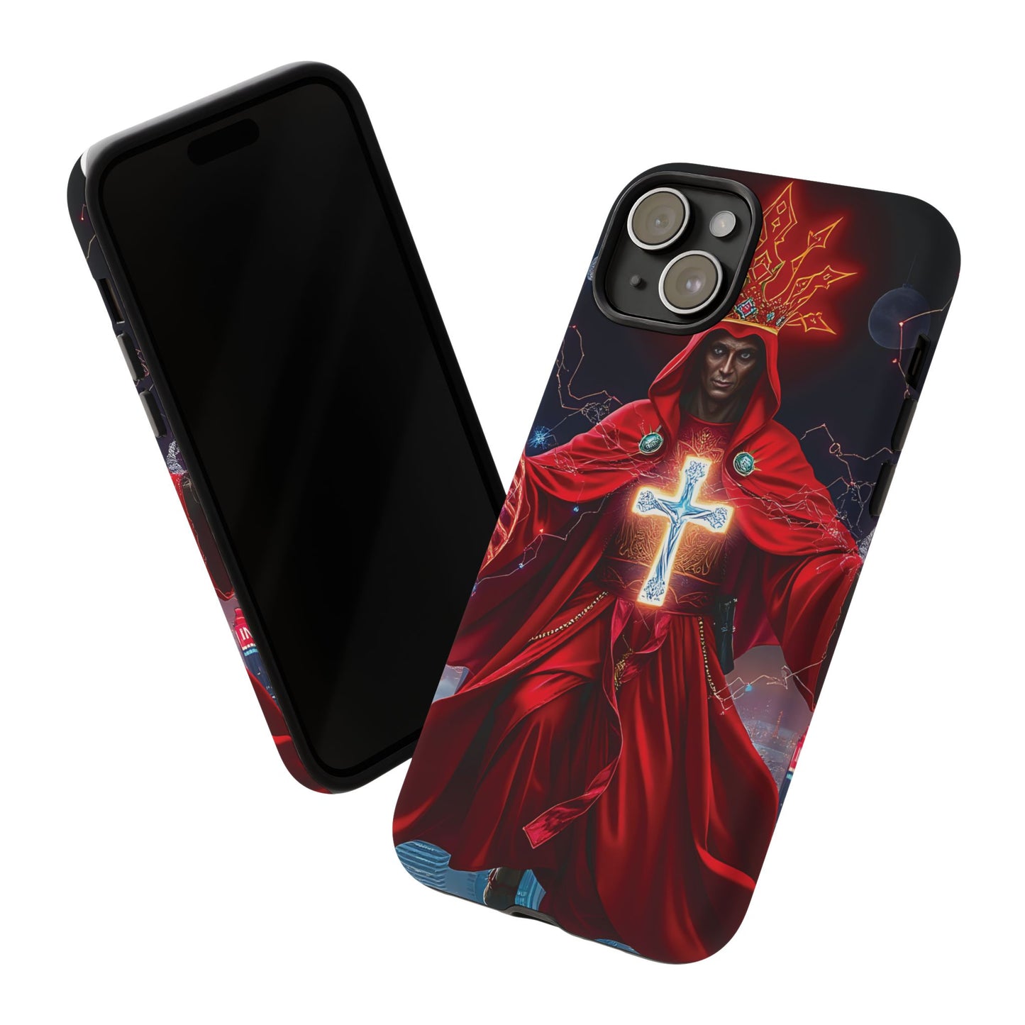 The Codex Cardinal – The Hidden Protocol Phone Case