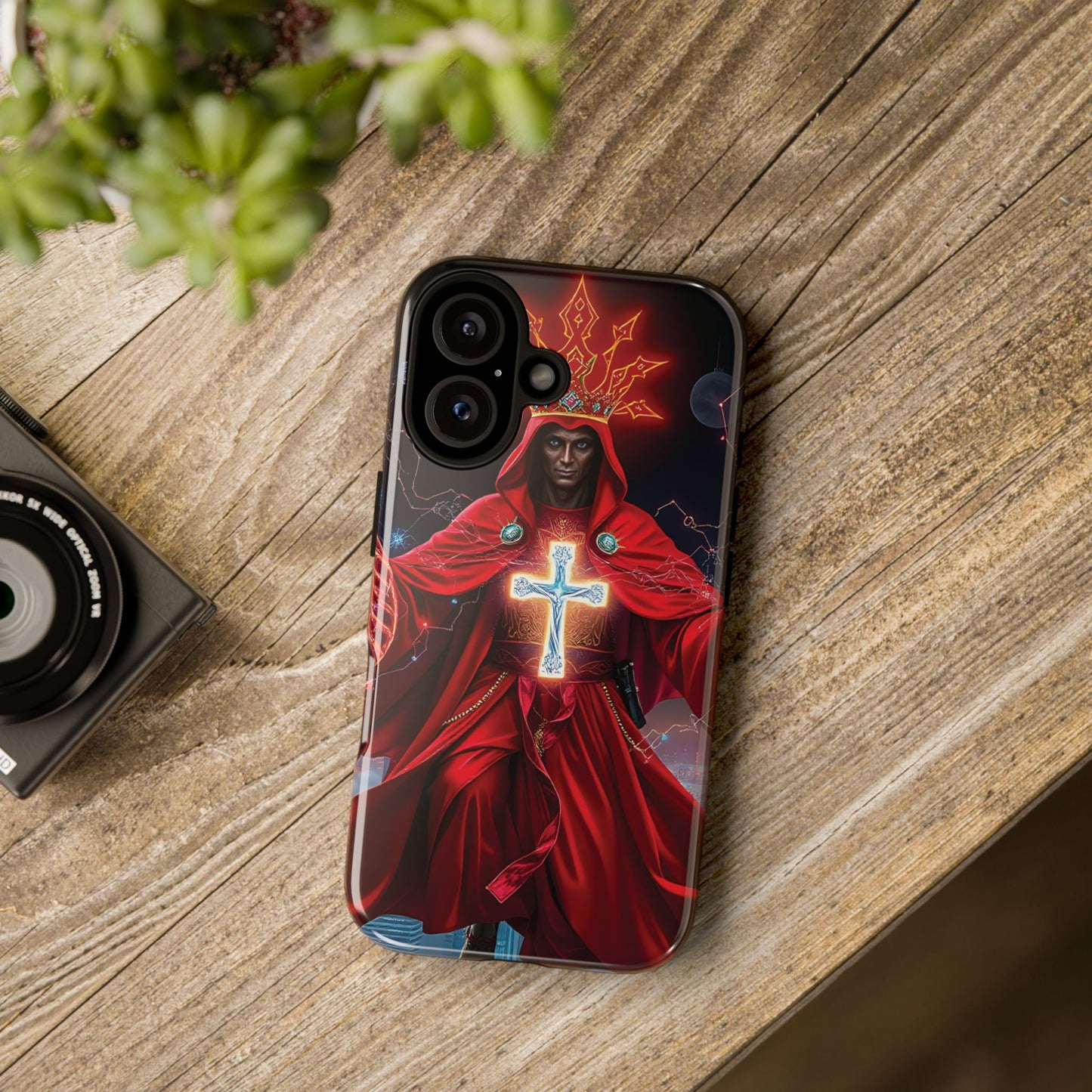 The Codex Cardinal – The Hidden Protocol Phone Case