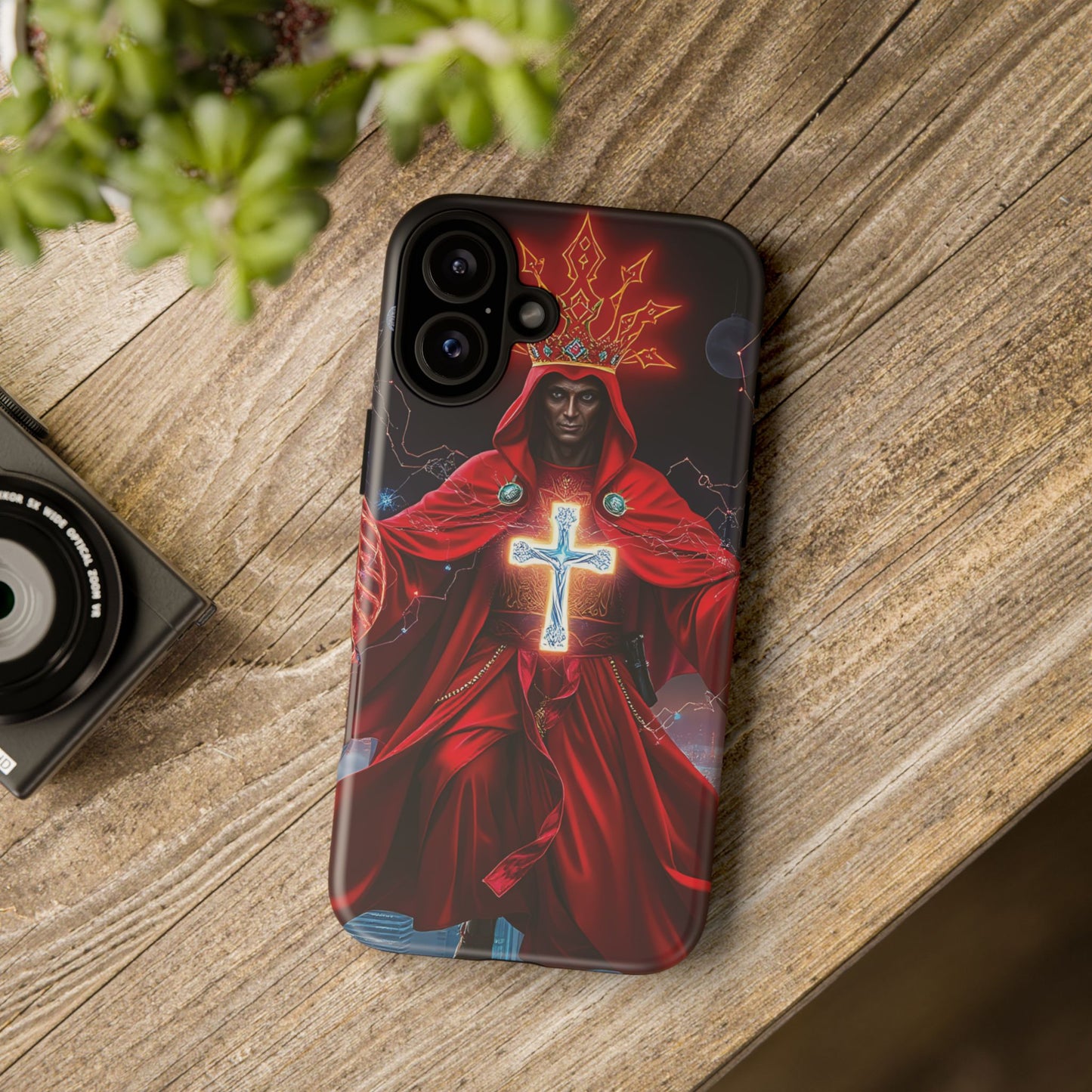The Codex Cardinal – The Hidden Protocol Phone Case