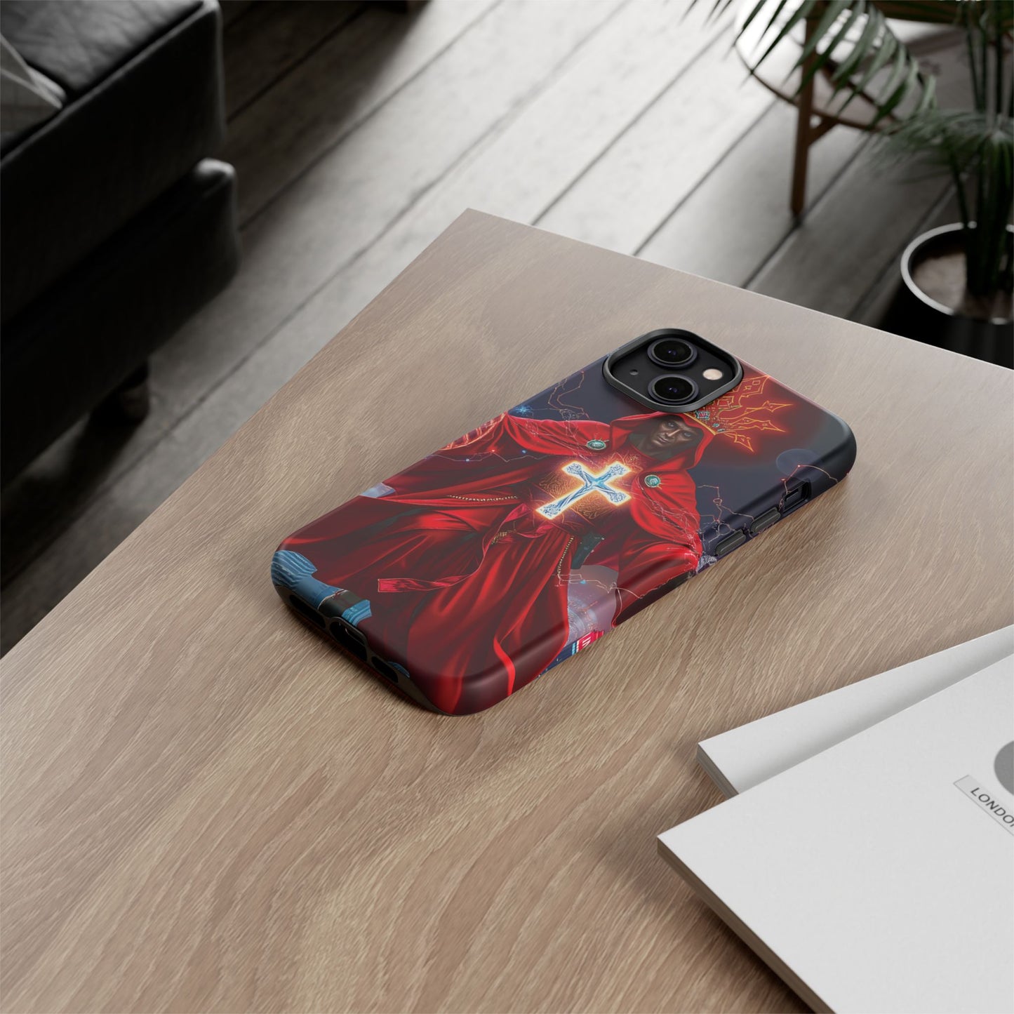The Codex Cardinal – The Hidden Protocol Phone Case