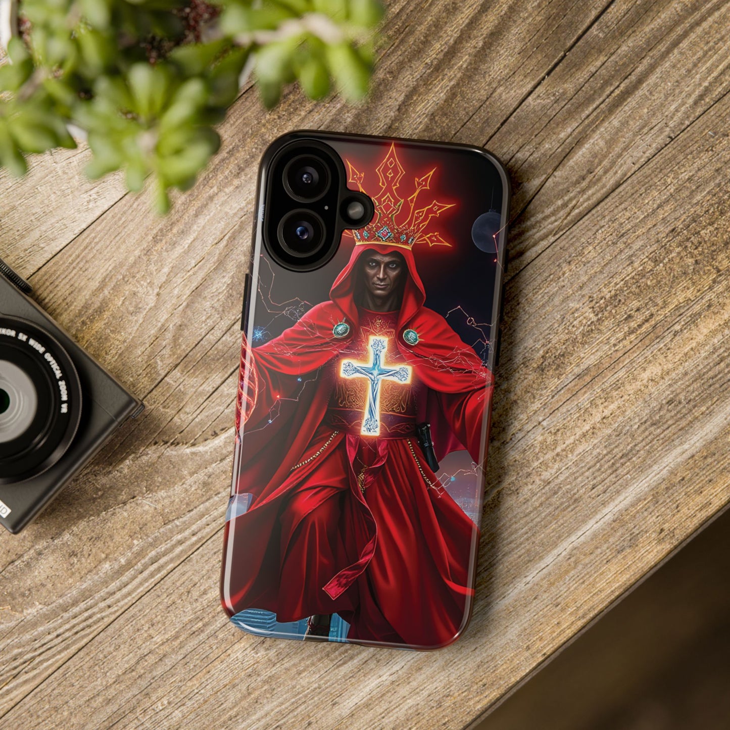 The Codex Cardinal – The Hidden Protocol Phone Case