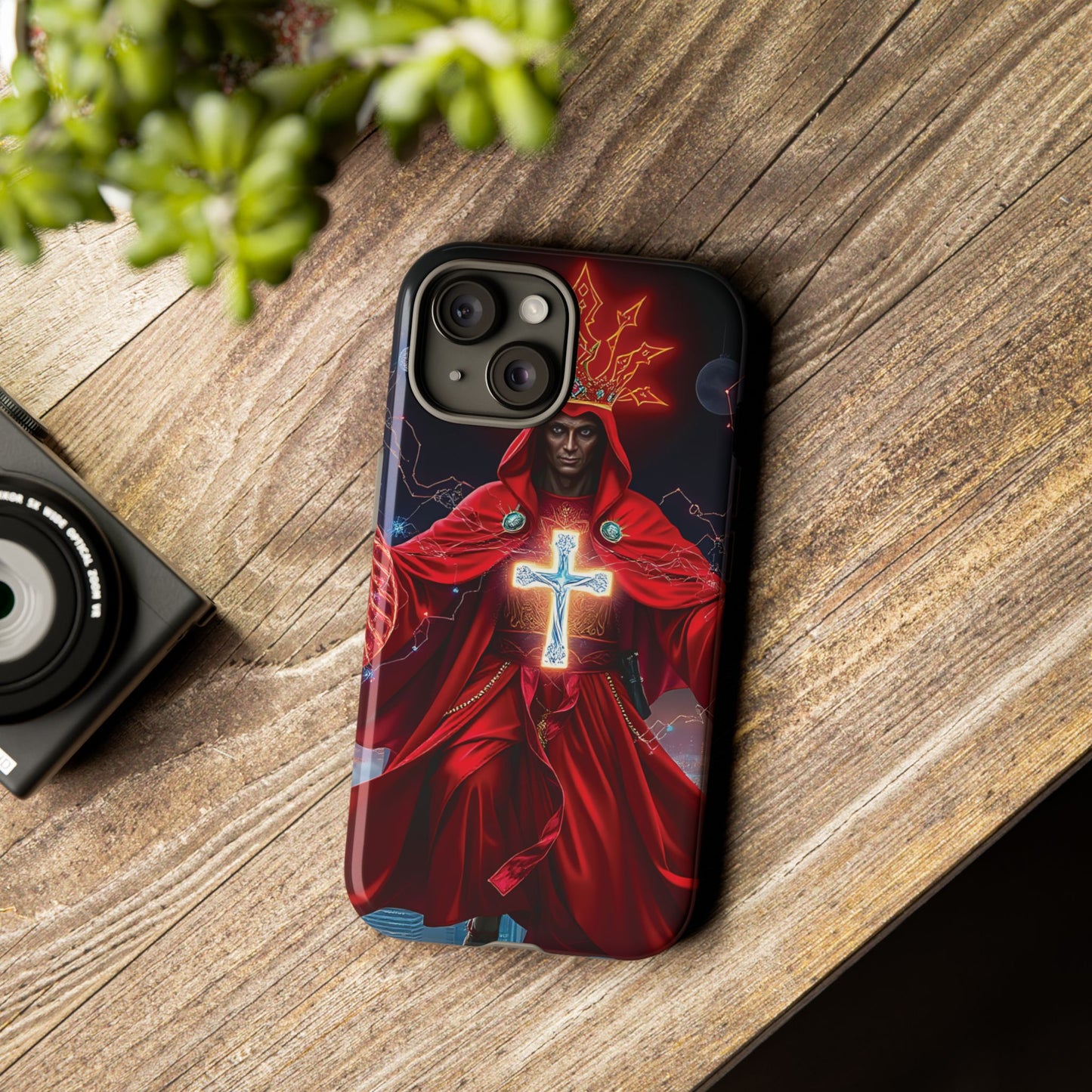 The Codex Cardinal – The Hidden Protocol Phone Case