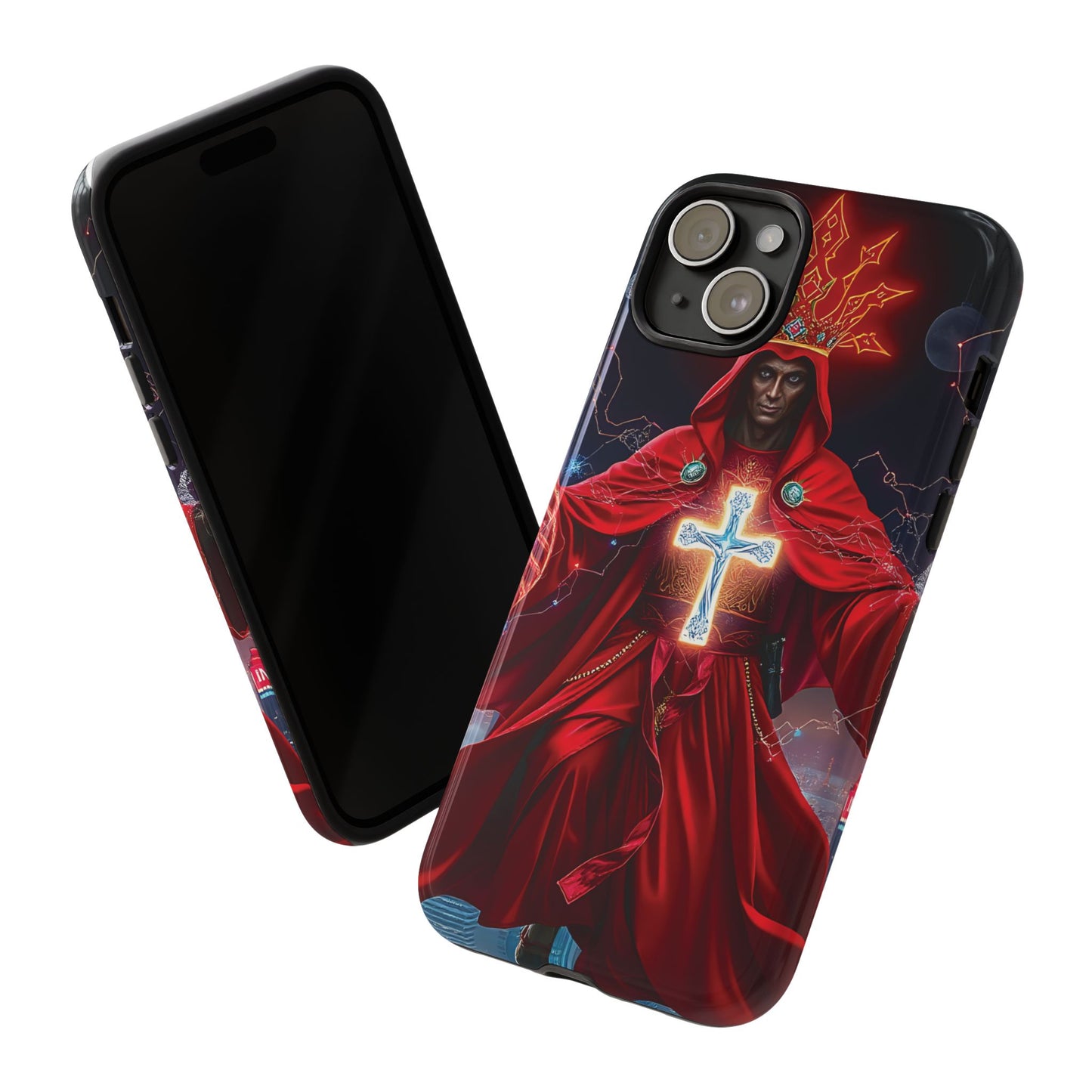 The Codex Cardinal – The Hidden Protocol Phone Case