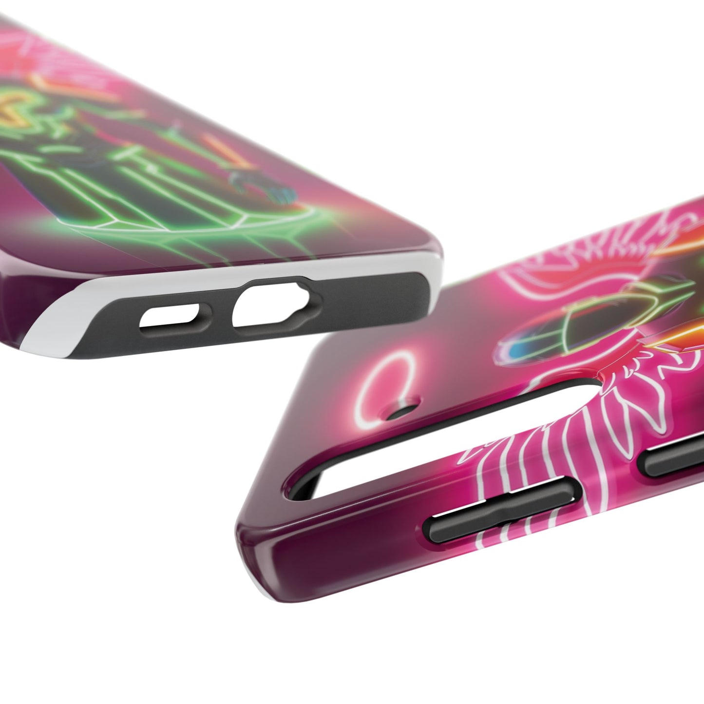 Neon Guardian  - The Hidden Protocol Phone Case