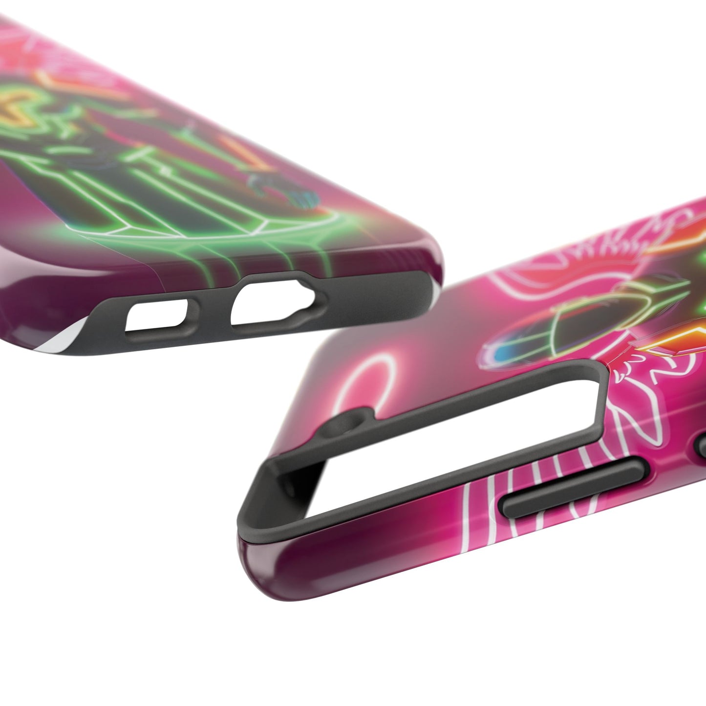 Neon Guardian  - The Hidden Protocol Phone Case