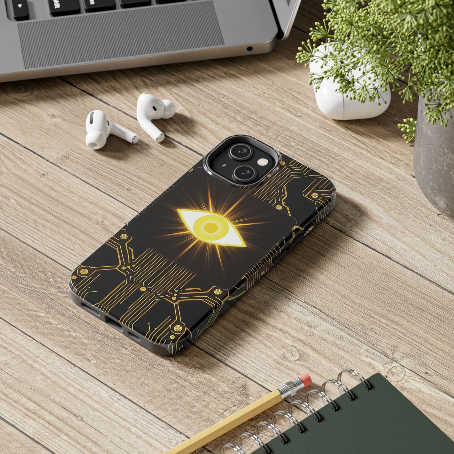 Circuit Eye –  The Hidden Protocol Phone Case