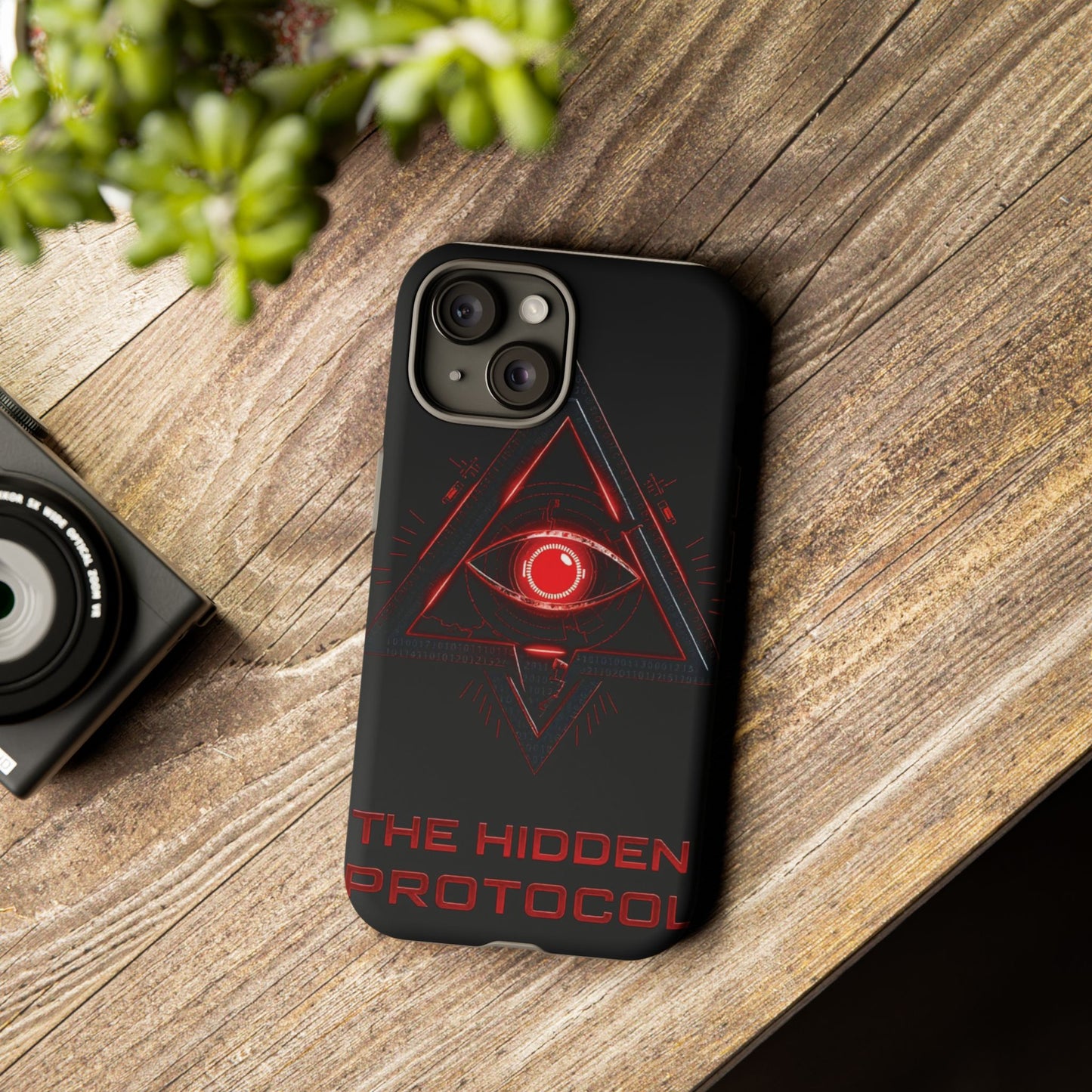 The Hidden Protocol – Signature Emblem Phone Case