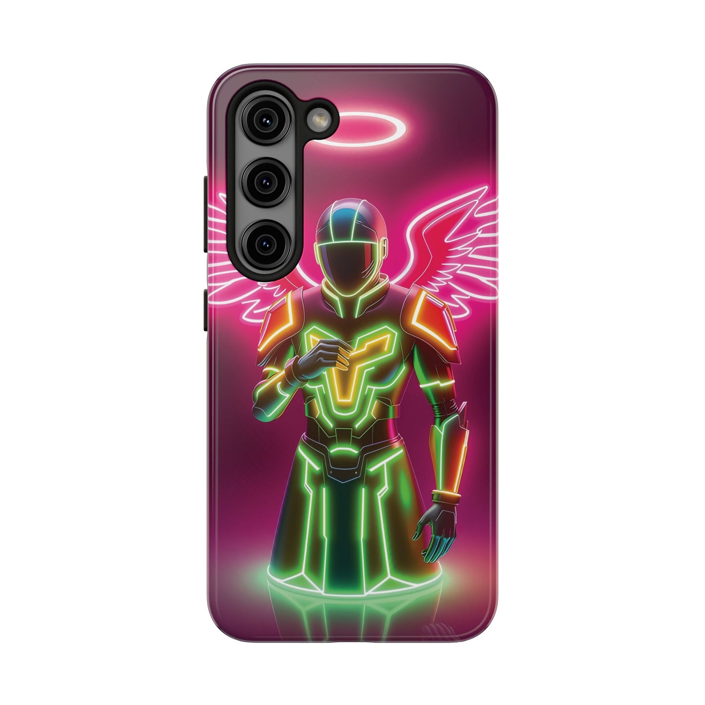 Neon Guardian  - The Hidden Protocol Phone Case