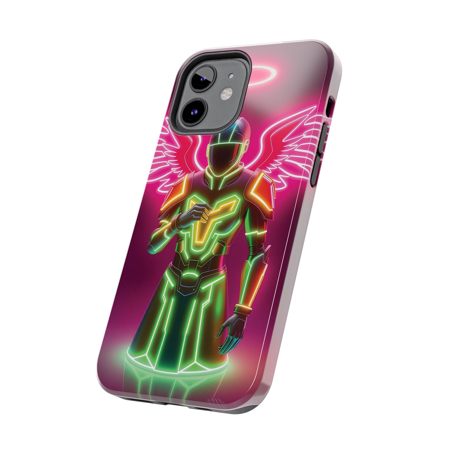Neon Guardian  - The Hidden Protocol Phone Case
