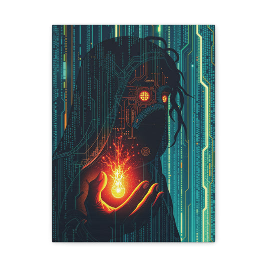 The Pixel Prophet – Collector’s Edition Canvas