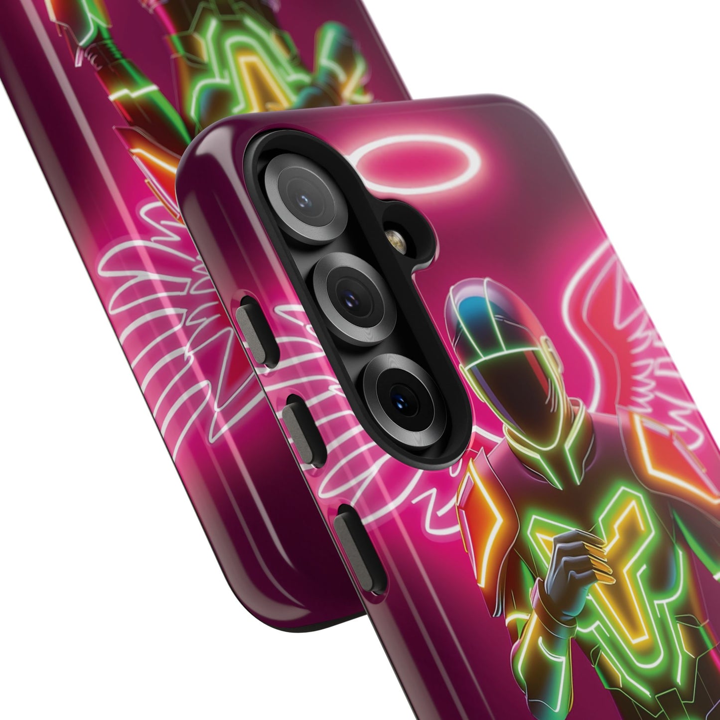 Neon Guardian  - The Hidden Protocol Phone Case