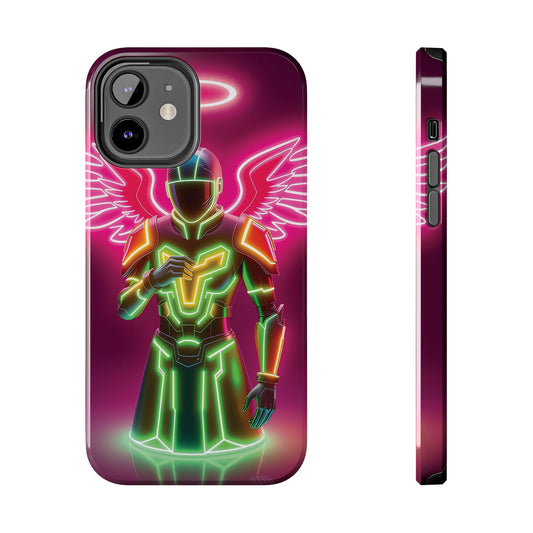 Neon Guardian  - The Hidden Protocol Phone Case