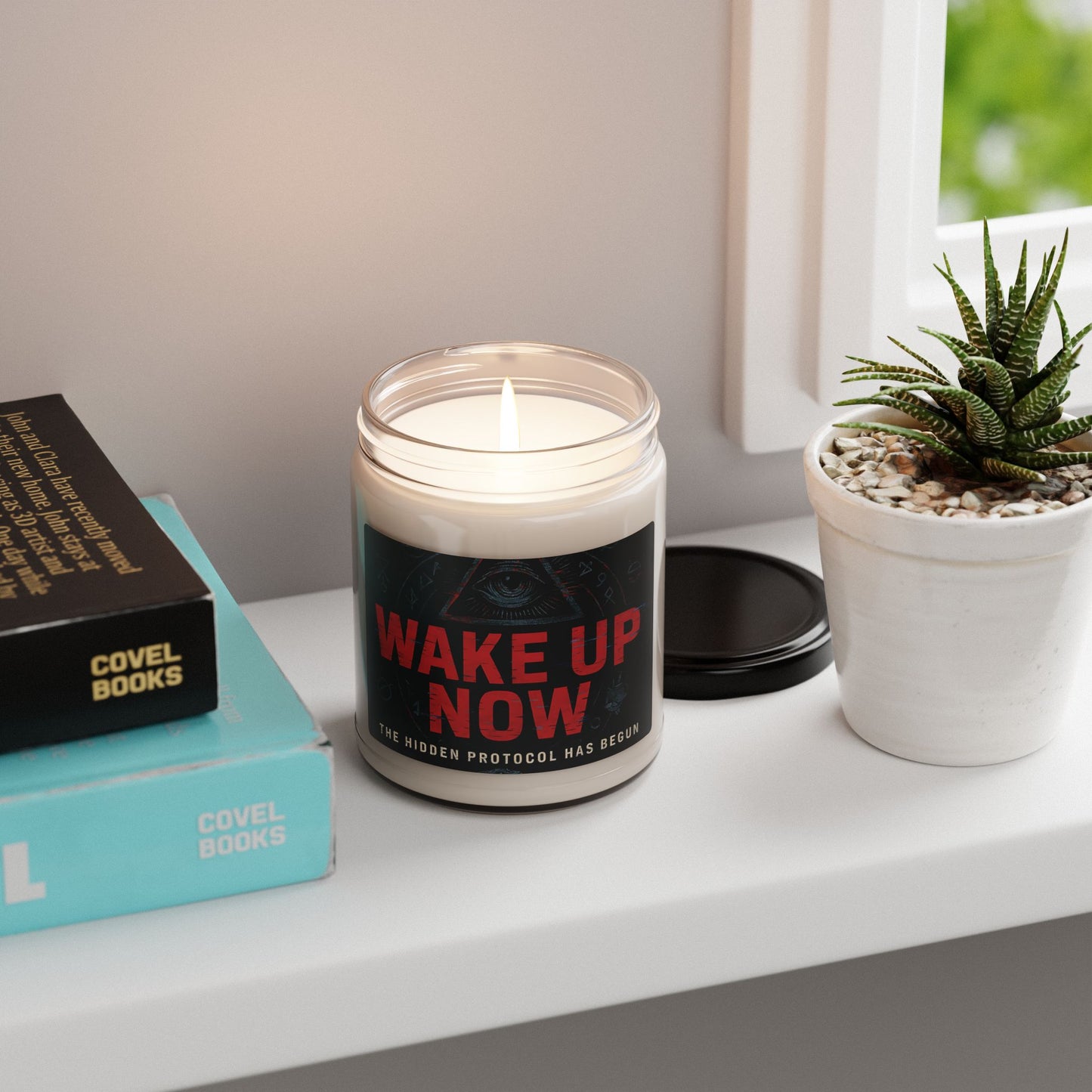 “Wake Up Now” – Hidden Protocol Scented Soy Candle