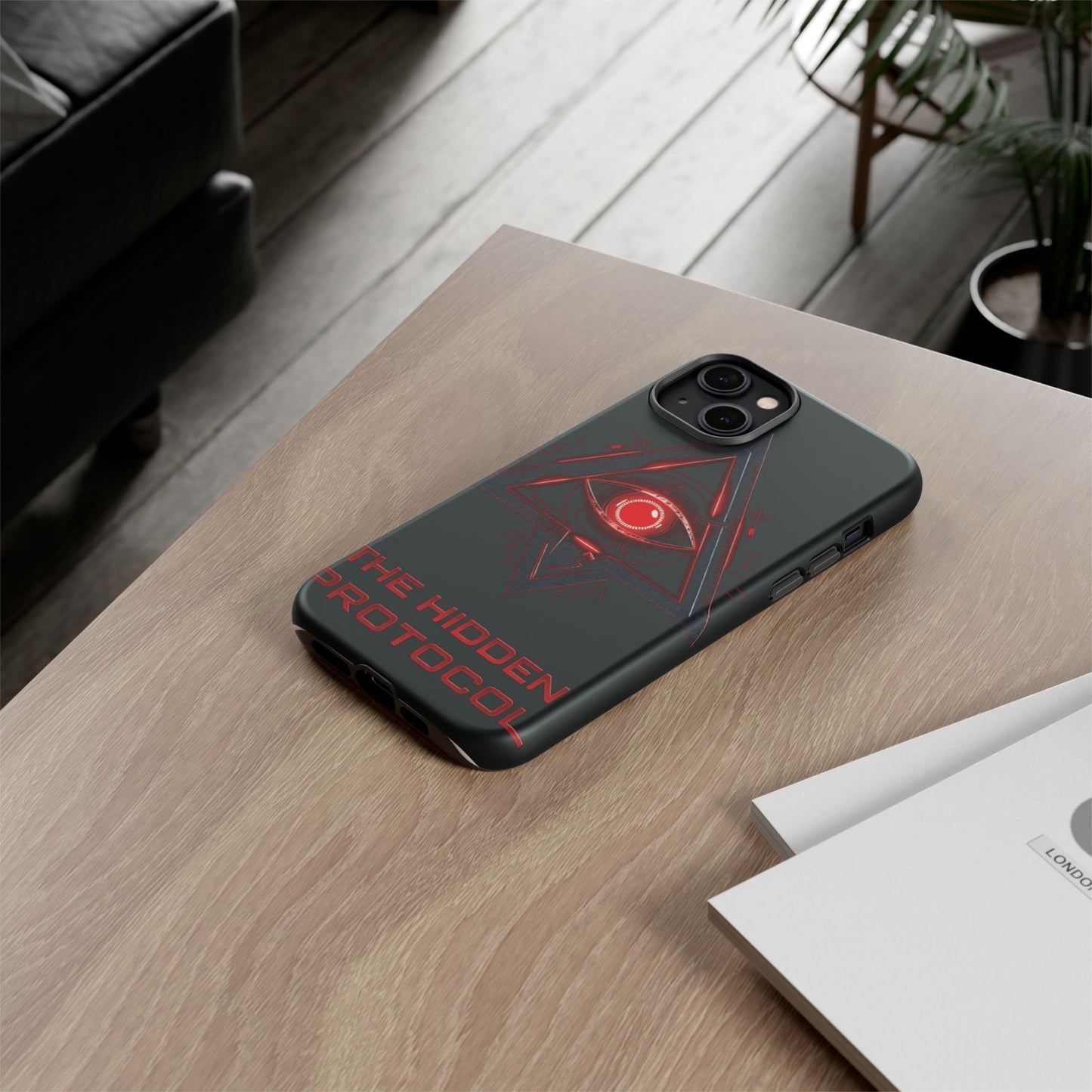 The Hidden Protocol – Signature Emblem Phone Case