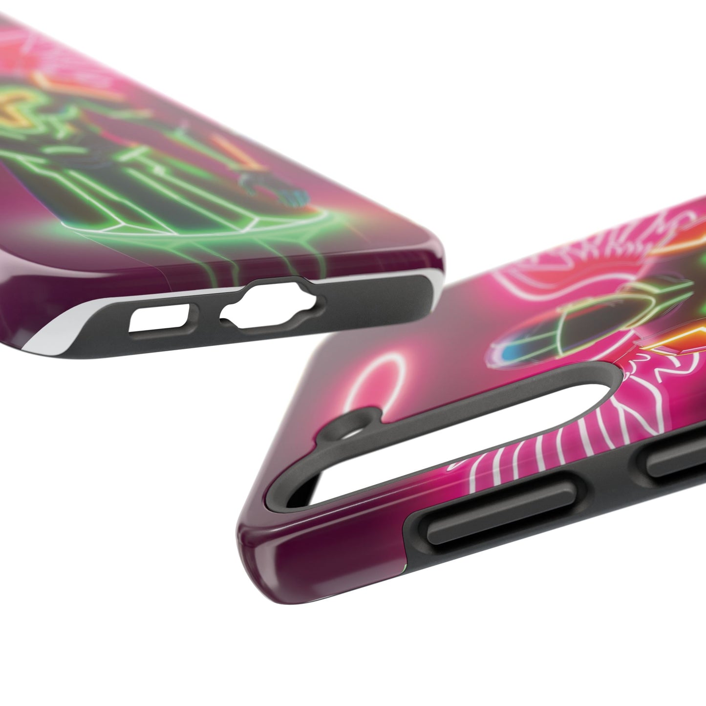 Neon Guardian  - The Hidden Protocol Phone Case