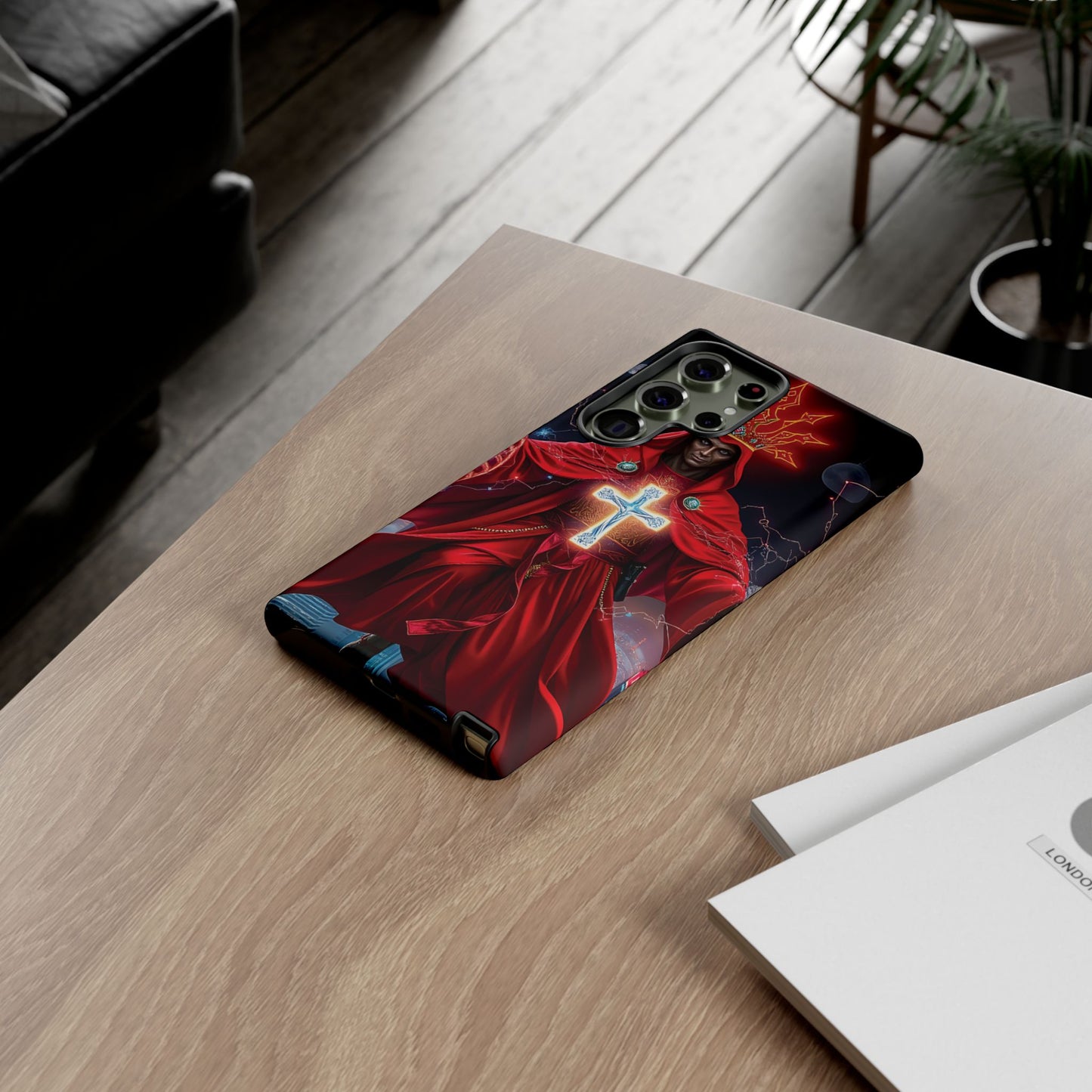 The Codex Cardinal – The Hidden Protocol Phone Case
