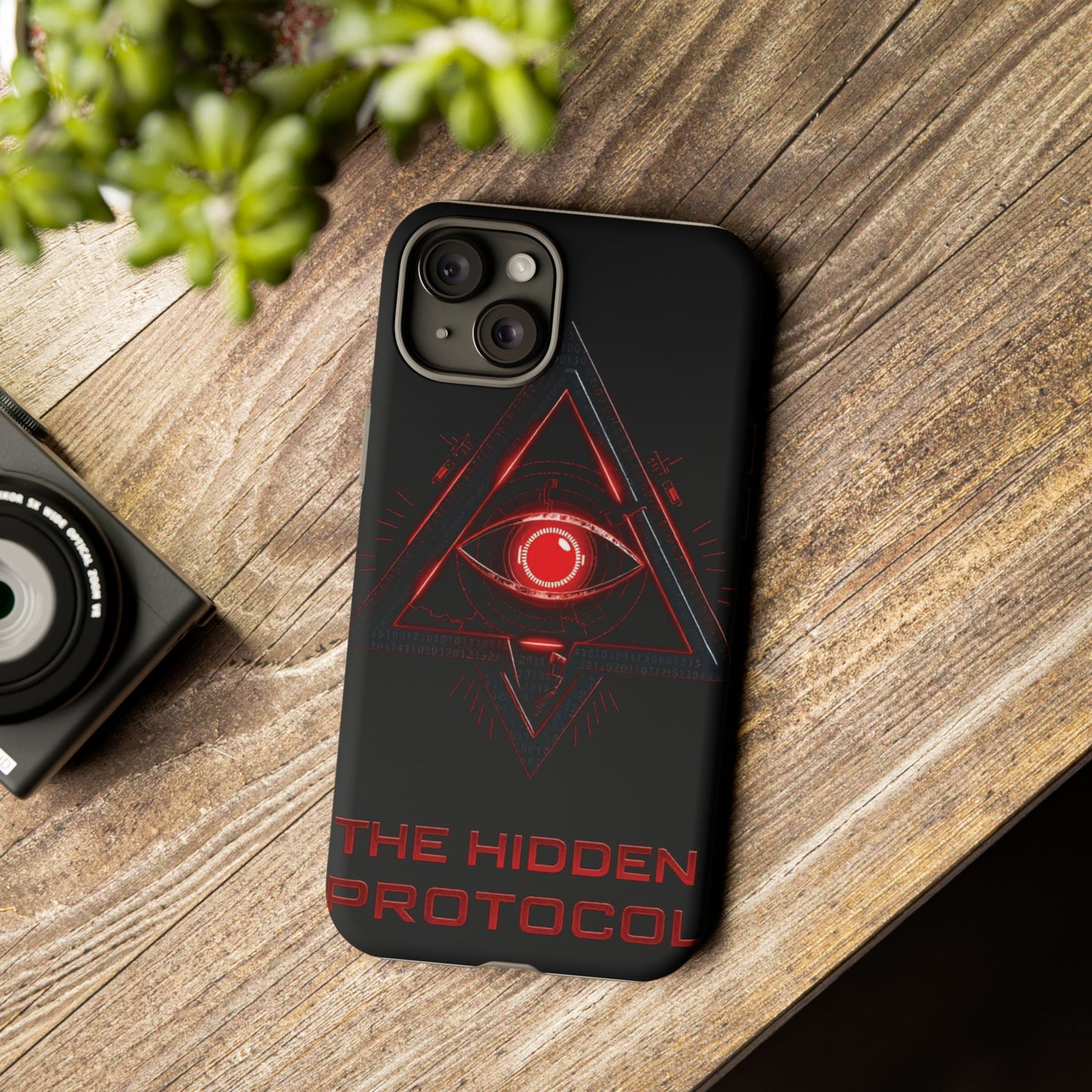 The Hidden Protocol – Signature Emblem Phone Case