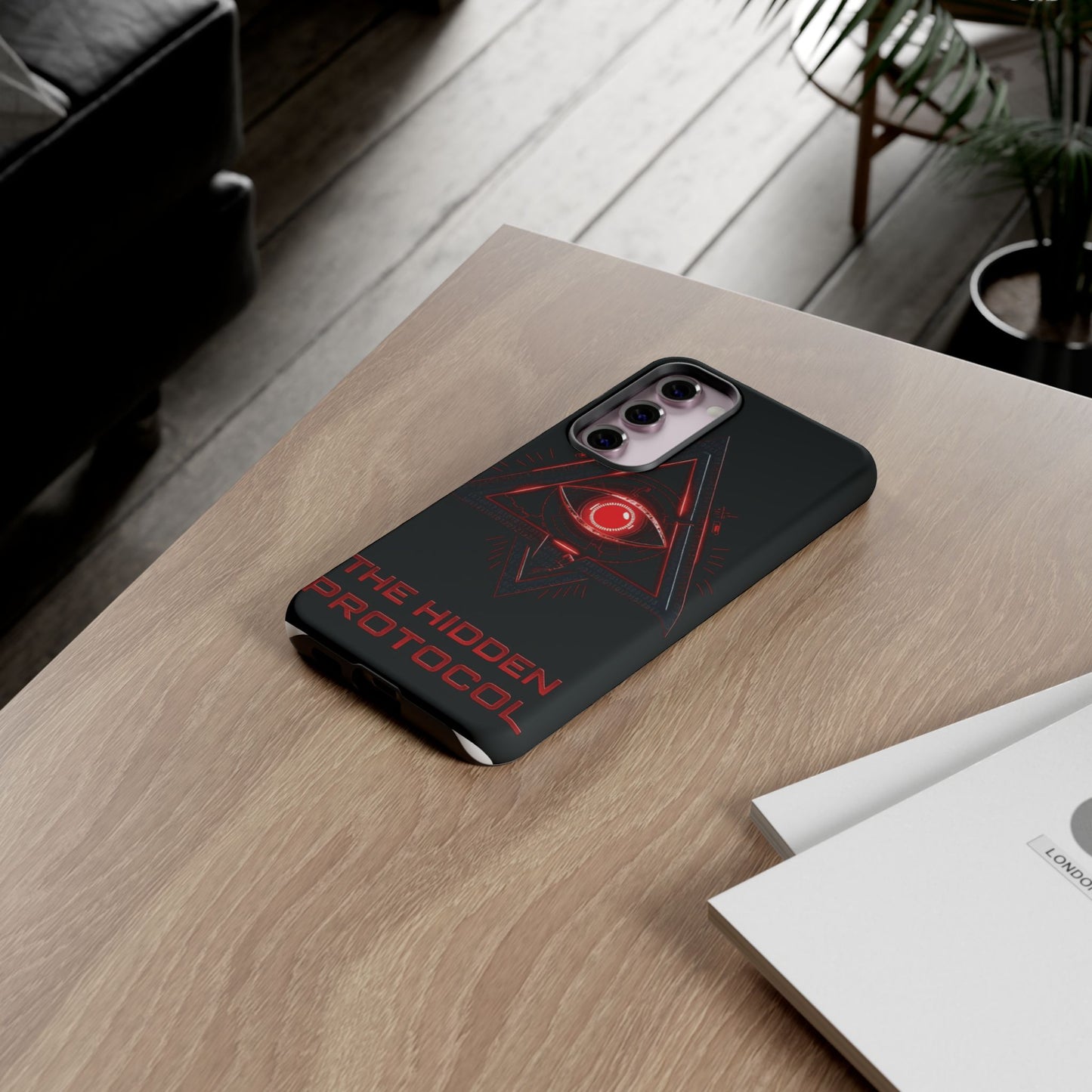 The Hidden Protocol – Signature Emblem Phone Case