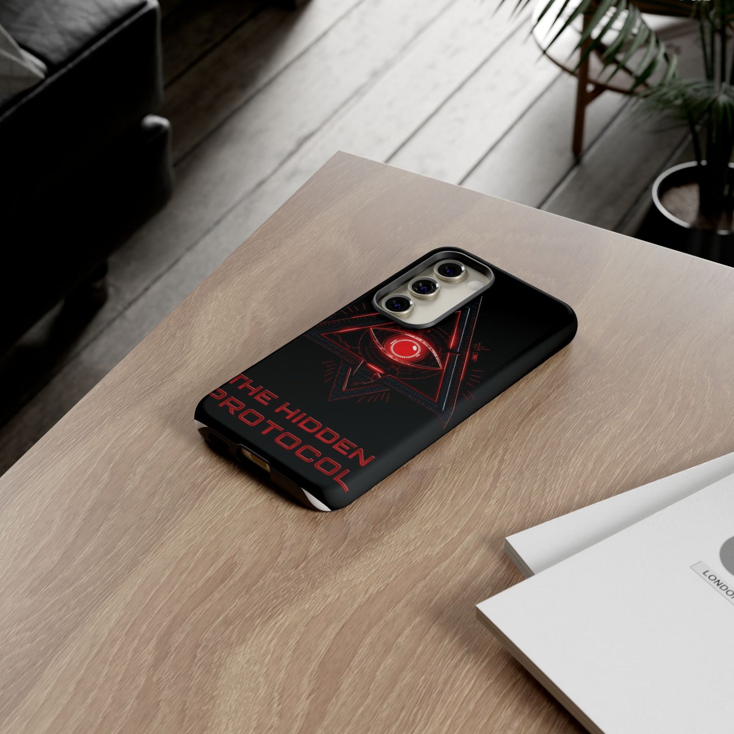 The Hidden Protocol – Signature Emblem Phone Case