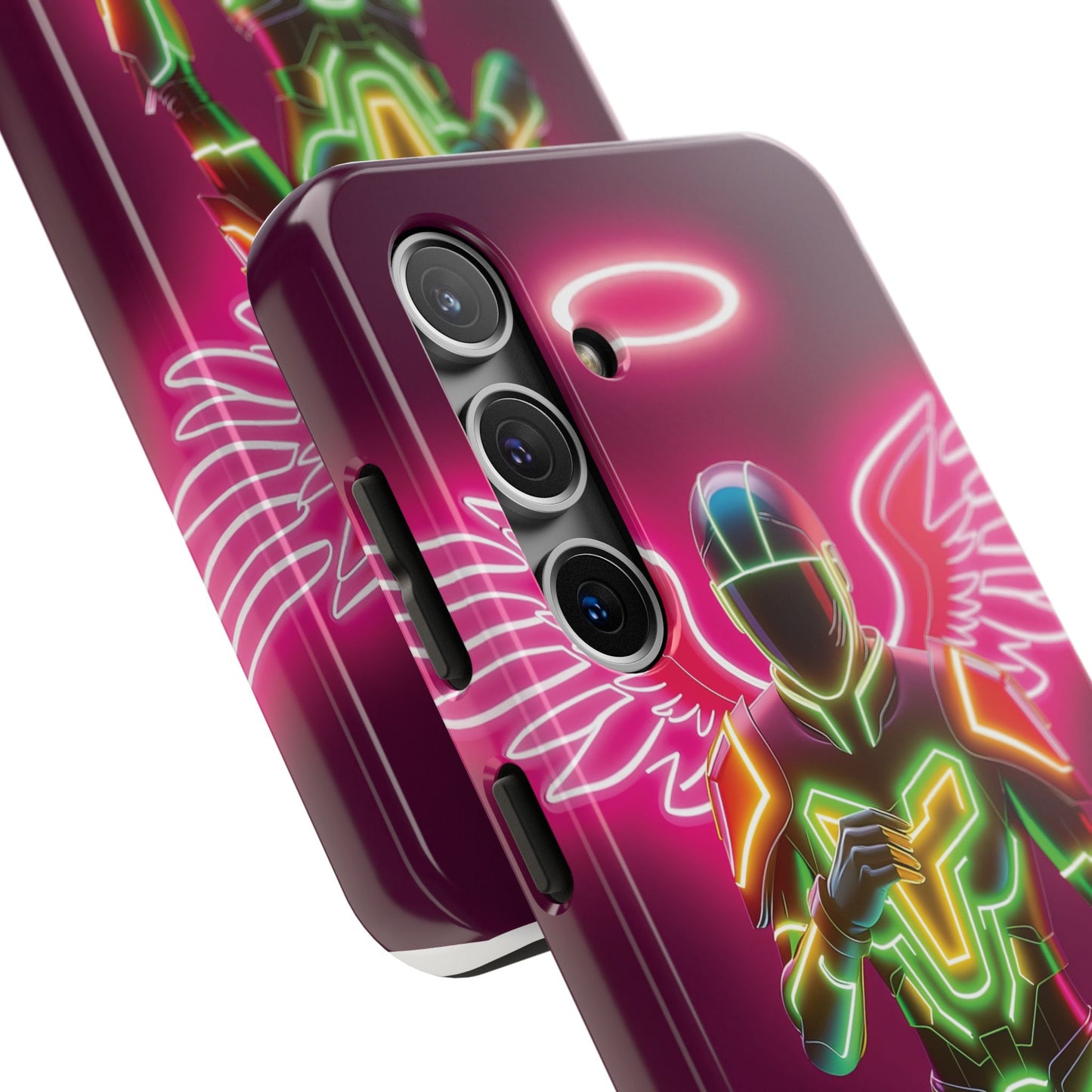 Neon Guardian  - The Hidden Protocol Phone Case