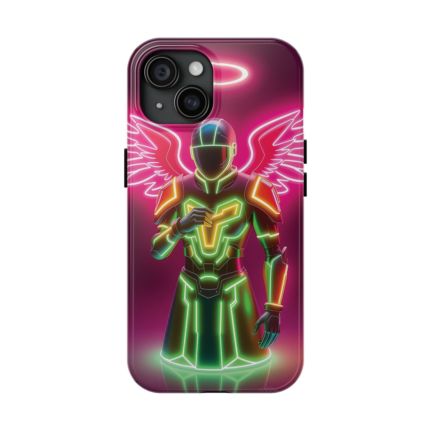 Neon Guardian  - The Hidden Protocol Phone Case