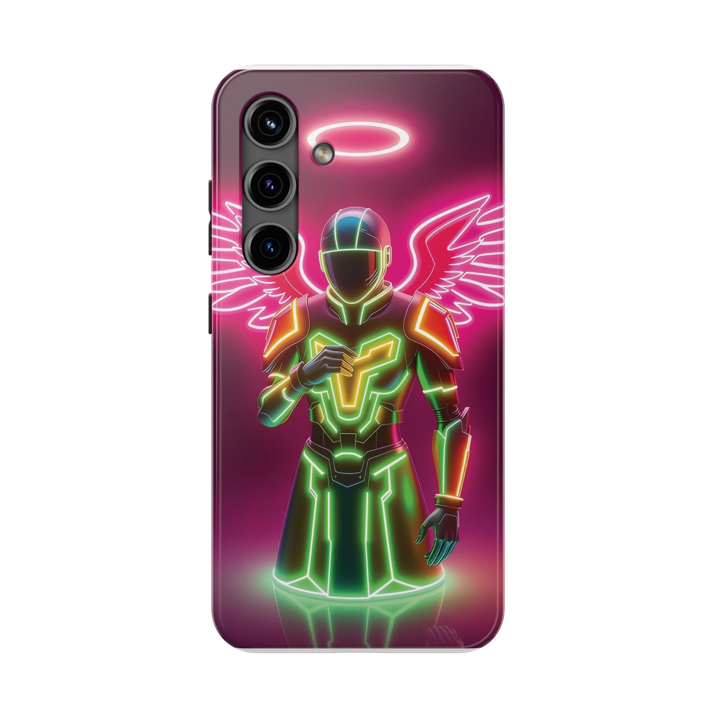 Neon Guardian  - The Hidden Protocol Phone Case