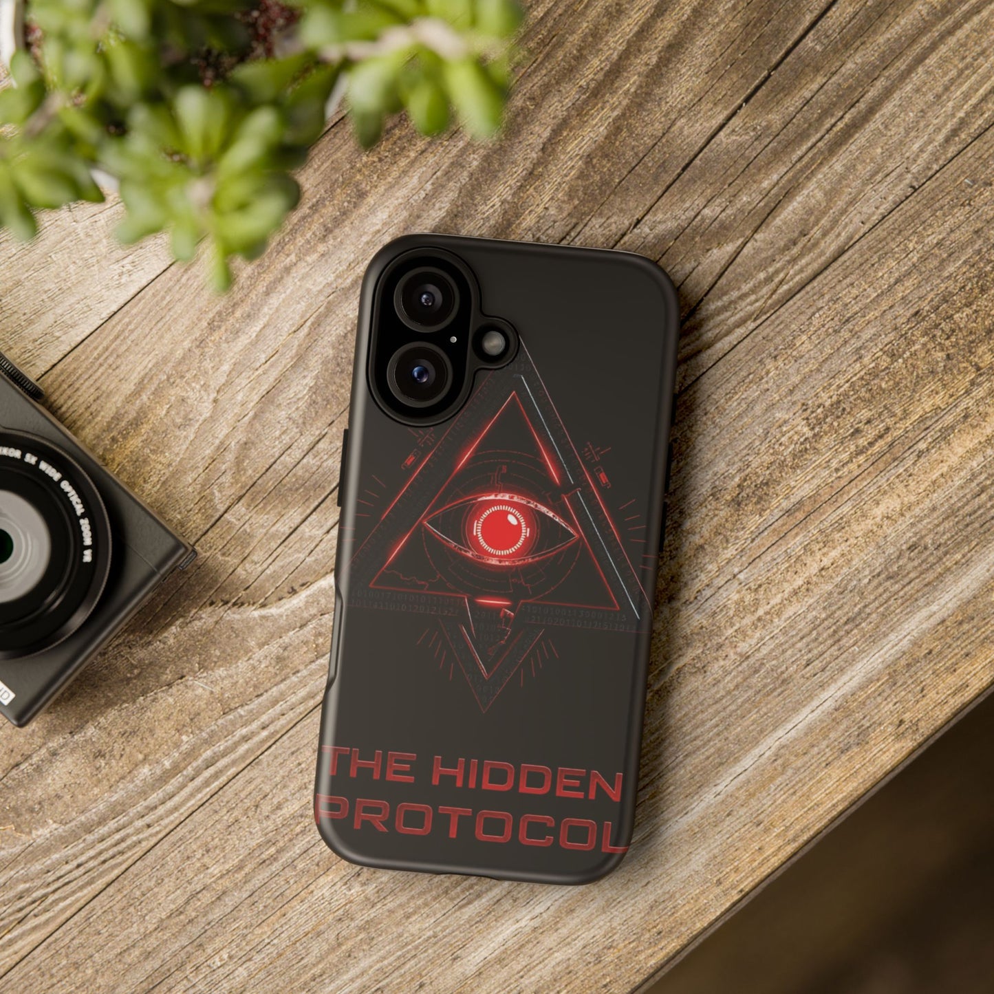 The Hidden Protocol – Signature Emblem Phone Case