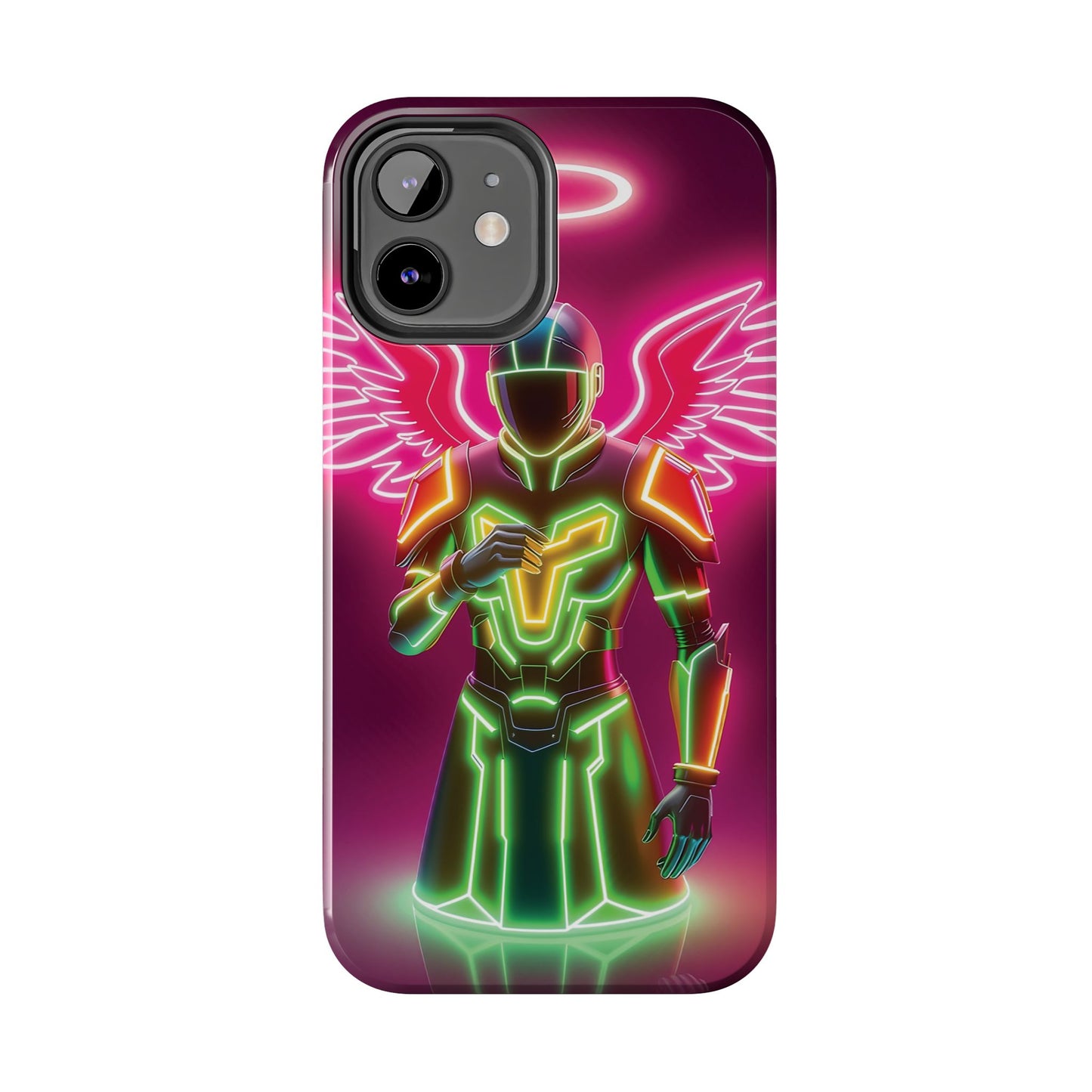 Neon Guardian  - The Hidden Protocol Phone Case
