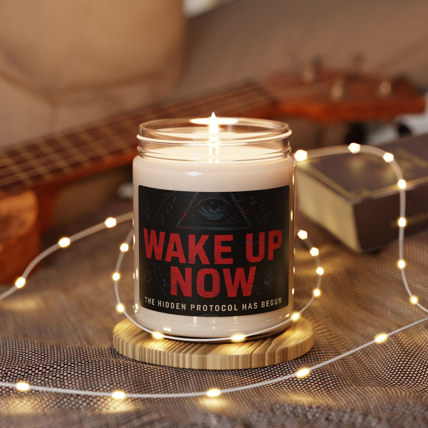 “Wake Up Now” – Hidden Protocol Scented Soy Candle
