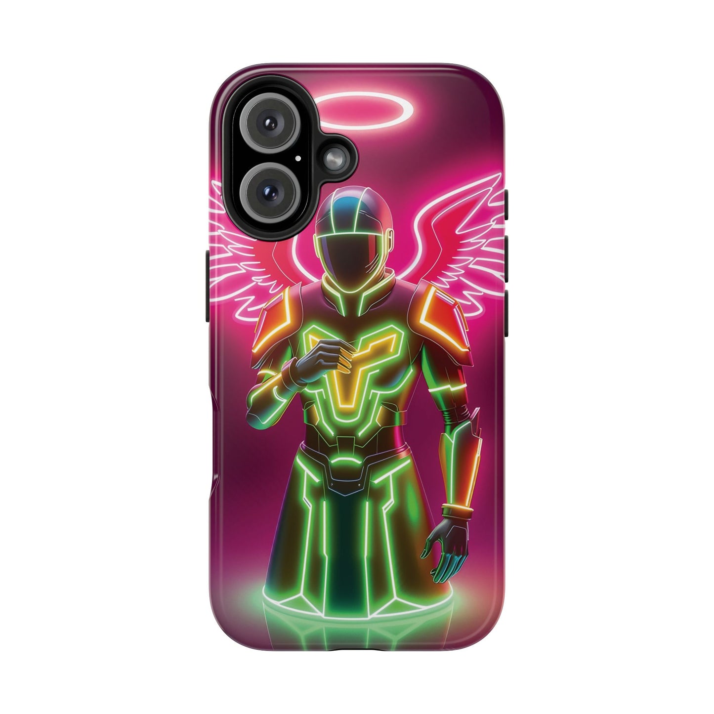 Neon Guardian  - The Hidden Protocol Phone Case