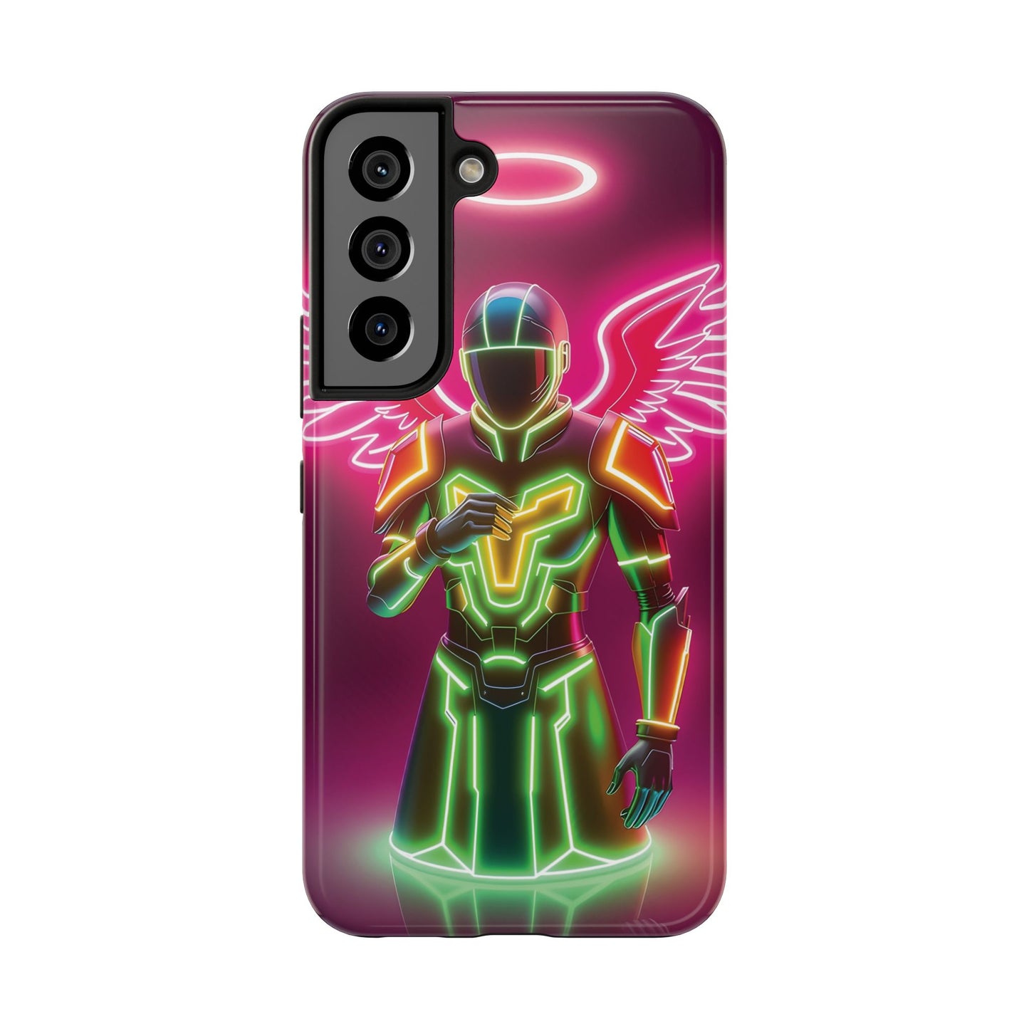 Neon Guardian  - The Hidden Protocol Phone Case