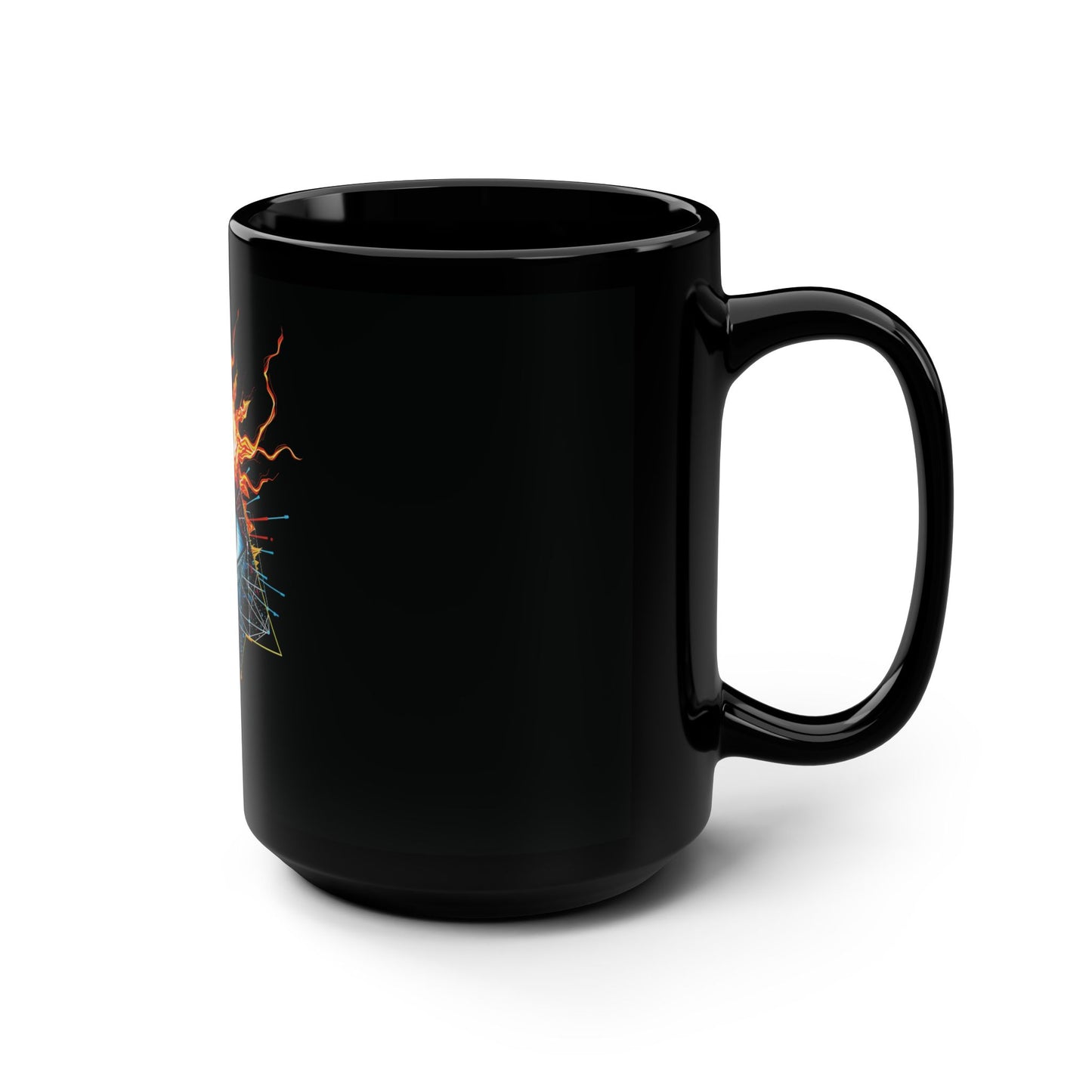 Mystical Eye - The Hidden Protocol Accent Coffee Mug