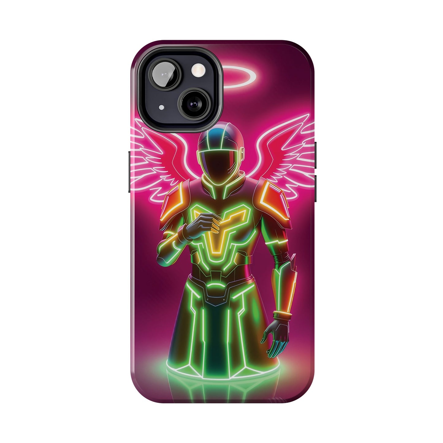 Neon Guardian  - The Hidden Protocol Phone Case