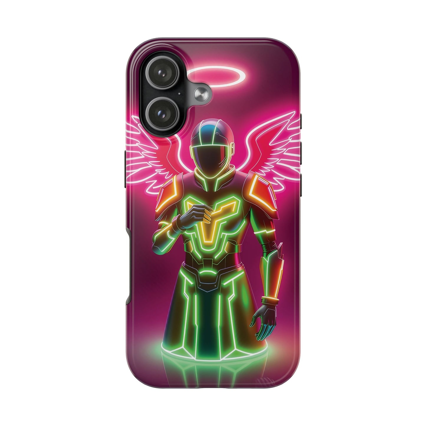 Neon Guardian  - The Hidden Protocol Phone Case