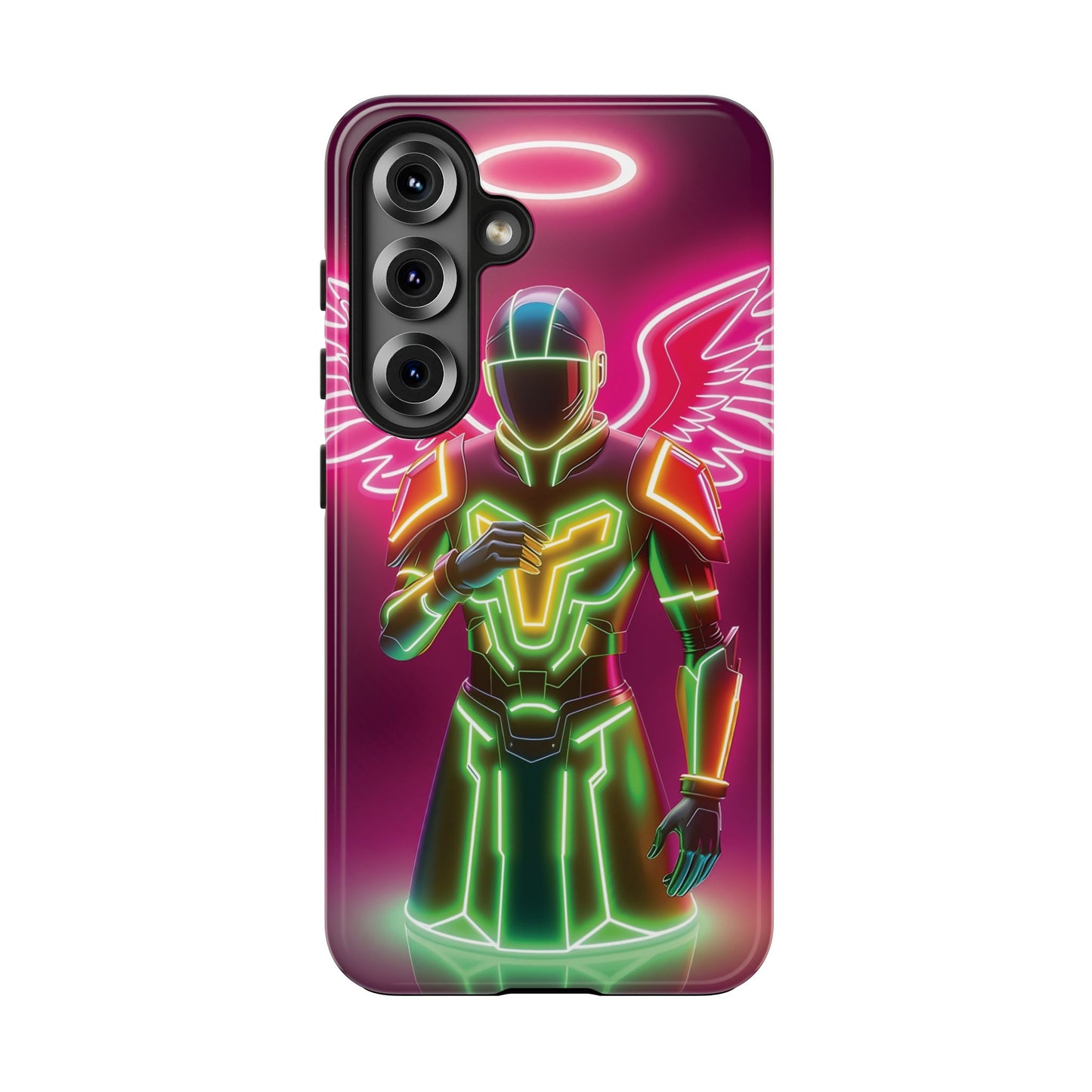 Neon Guardian  - The Hidden Protocol Phone Case