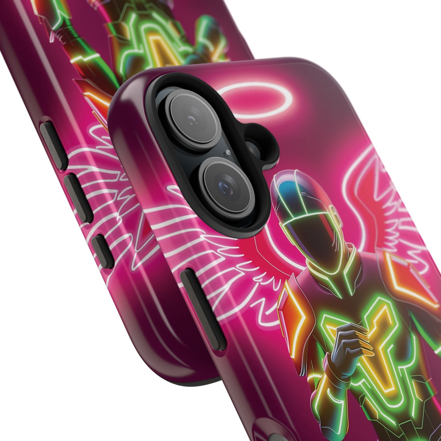 Neon Guardian  - The Hidden Protocol Phone Case