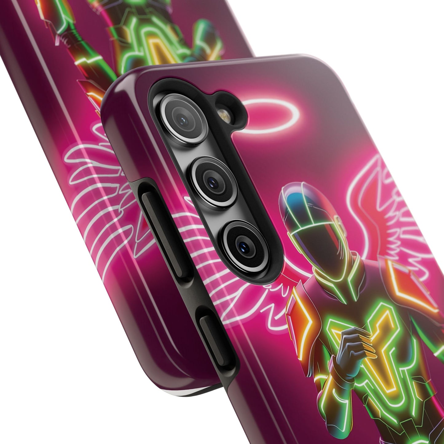 Neon Guardian  - The Hidden Protocol Phone Case