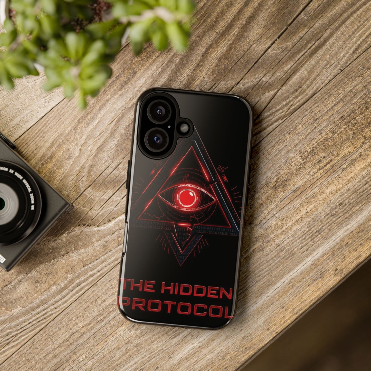The Hidden Protocol – Signature Emblem Phone Case