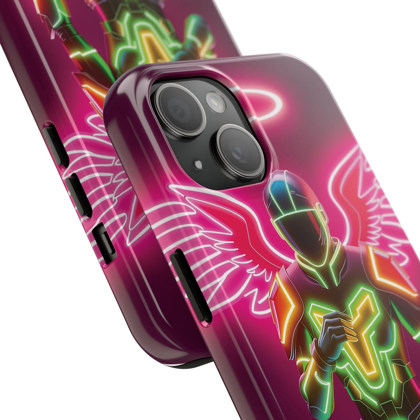 Neon Guardian  - The Hidden Protocol Phone Case