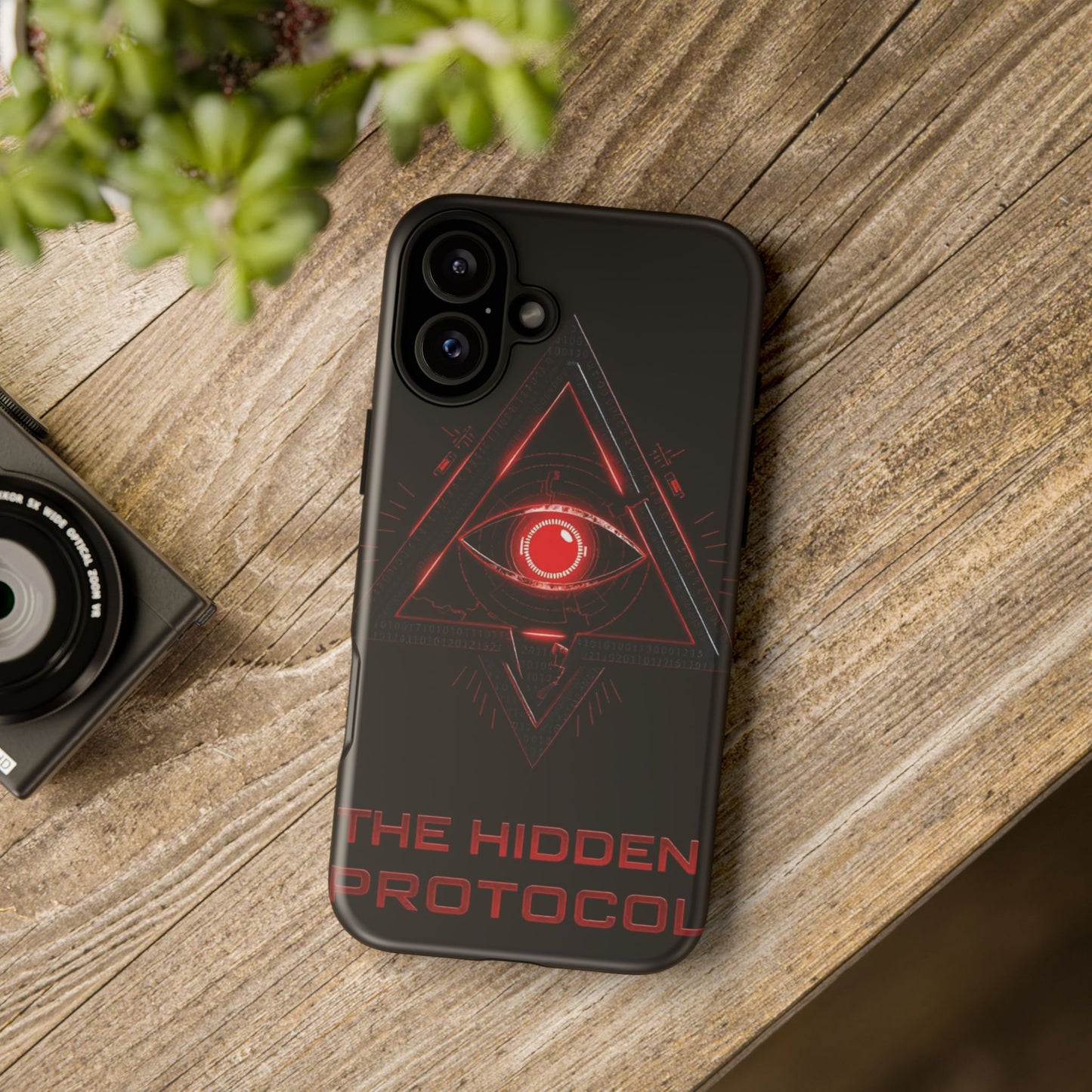 The Hidden Protocol – Signature Emblem Phone Case