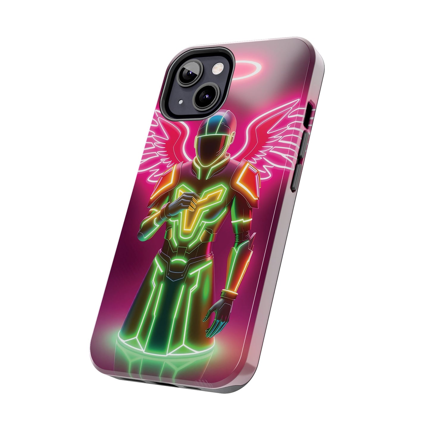 Neon Guardian  - The Hidden Protocol Phone Case