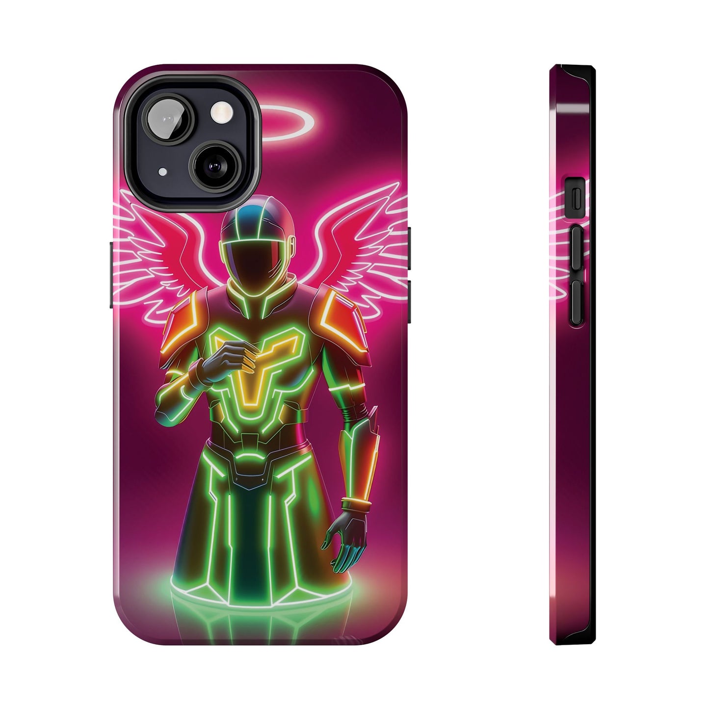 Neon Guardian  - The Hidden Protocol Phone Case