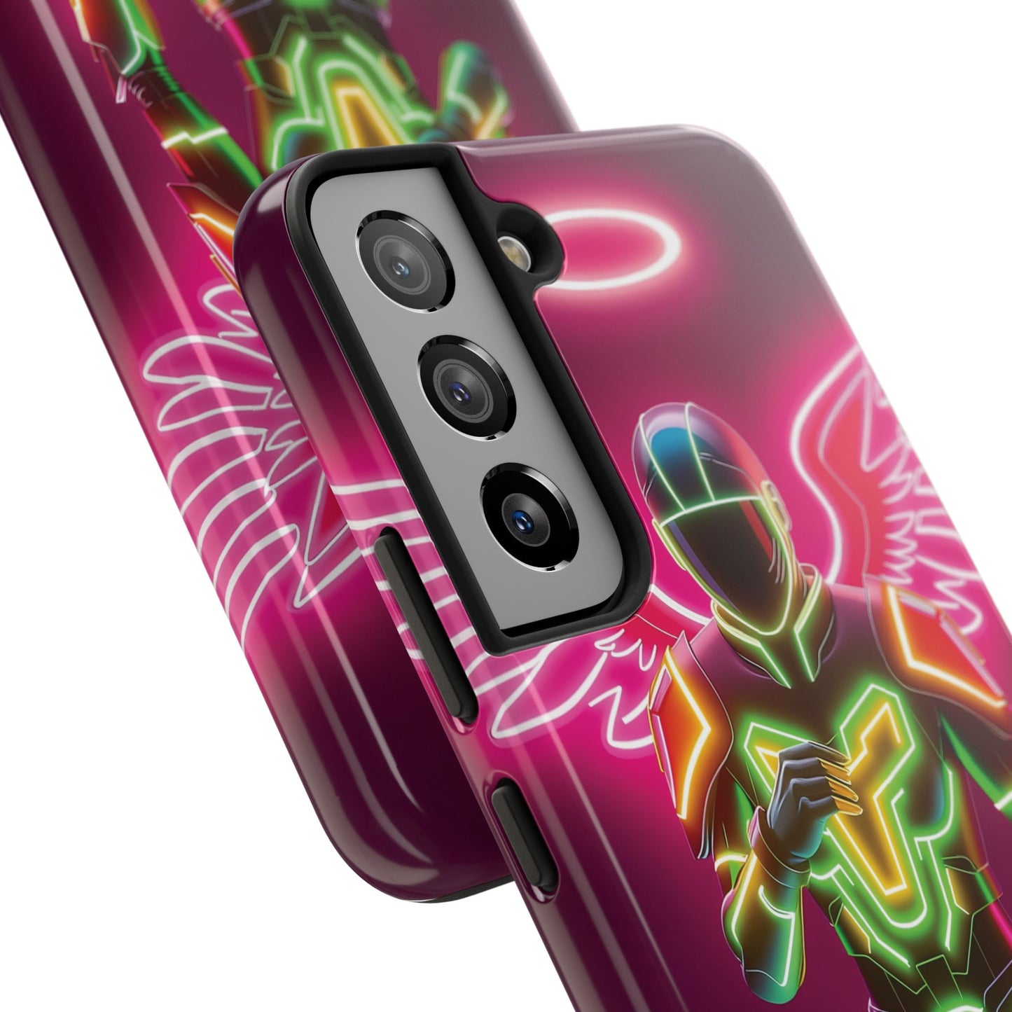 Neon Guardian  - The Hidden Protocol Phone Case